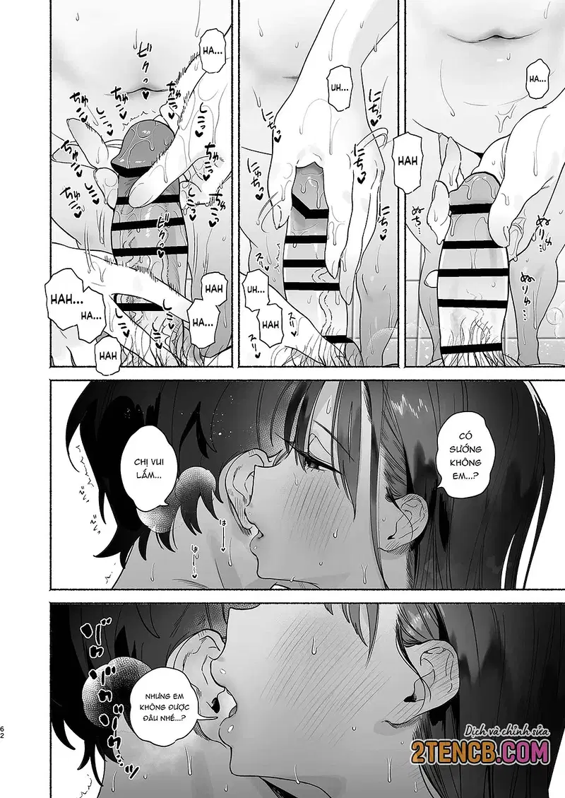 4 ngày hè Giao hòa cùng Chị gái Nhà tắm công cộng - Oneshot trang 61