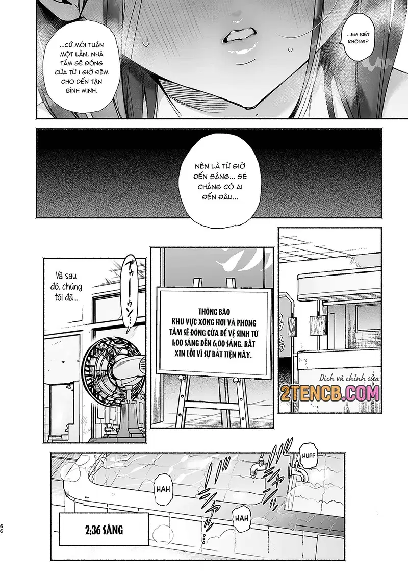 4 ngày hè Giao hòa cùng Chị gái Nhà tắm công cộng - Oneshot trang 65