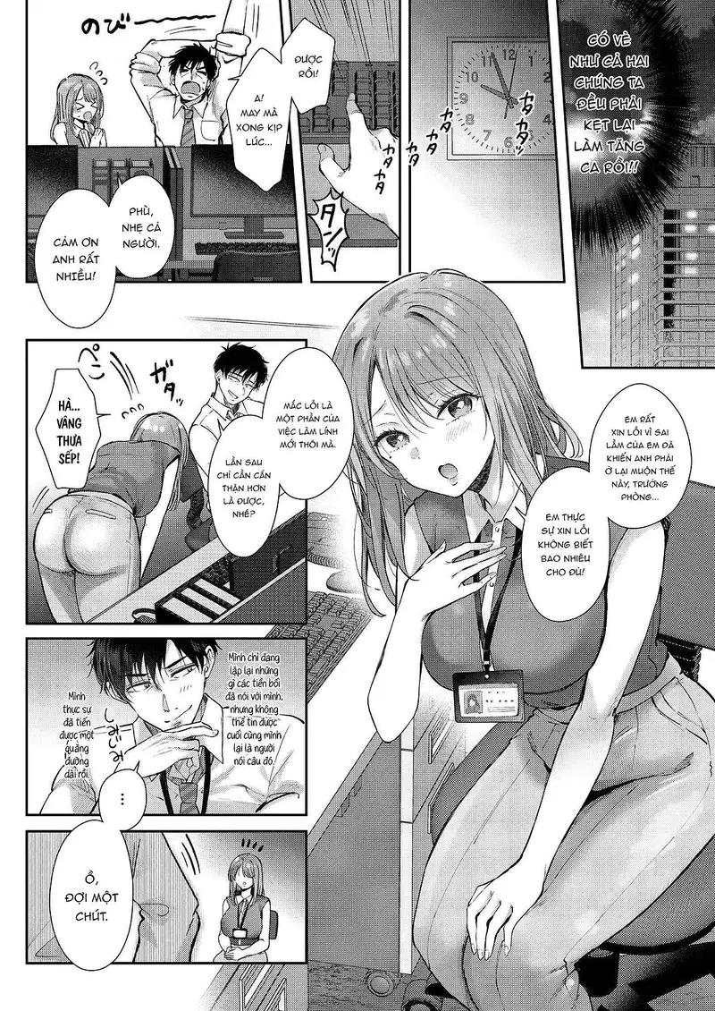 Bị vắt kiệt bởi cấp dưới ngỡ ngây thơ - Oneshot trang 6