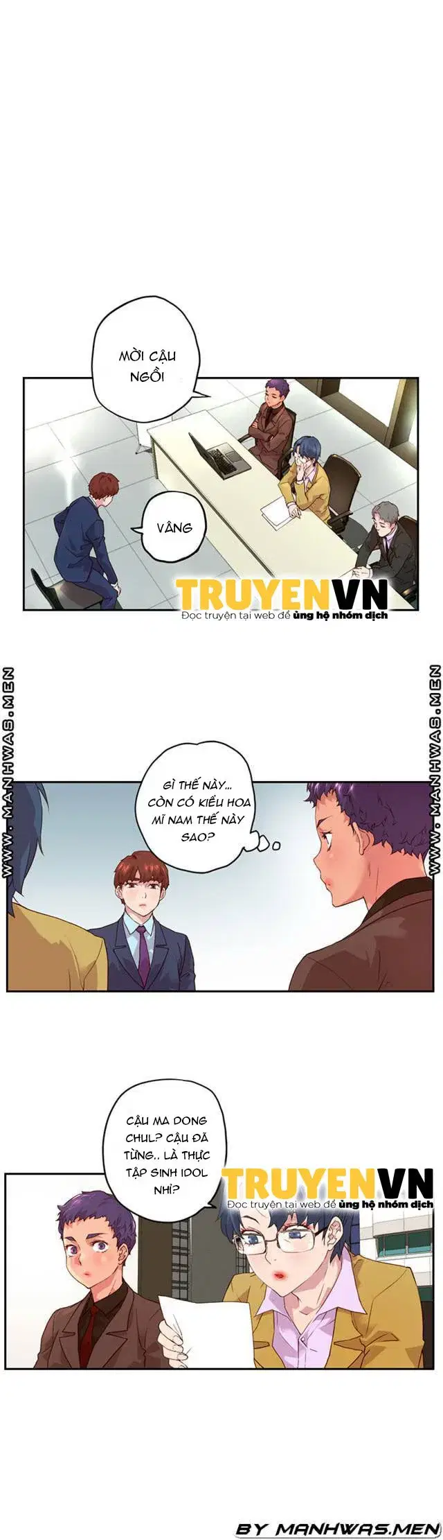 TRAI ĐẸP CU BỰ - Chapter 1 trang 6