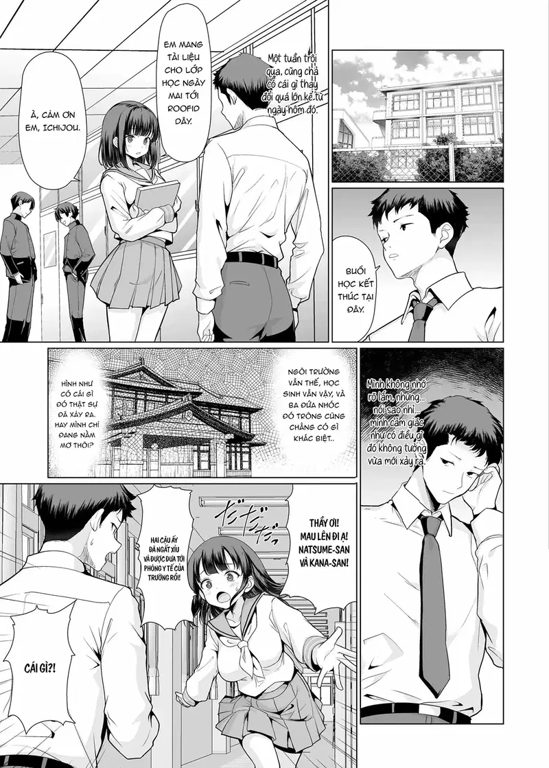 Bị đám nữ sinh “vây hãm” ở suối nước nóng - Oneshot trang 44