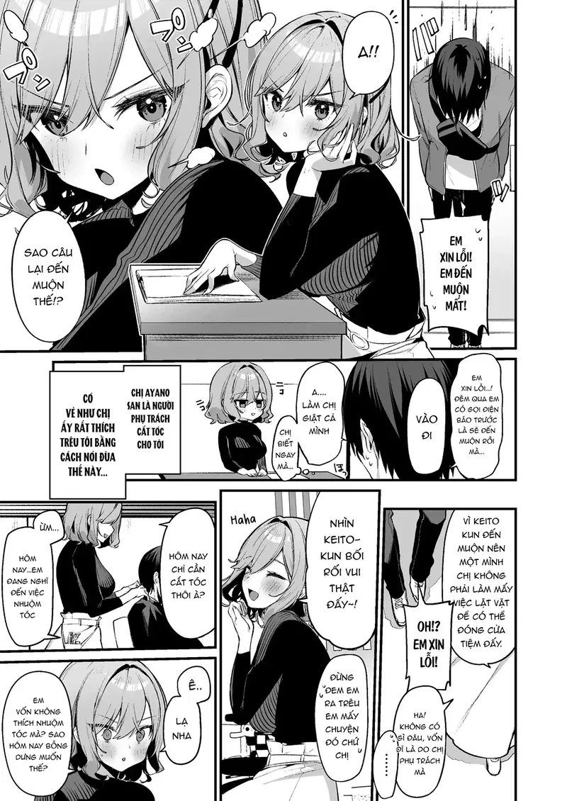 Chị gái cắt tóc nhắm vào tôi sao? - Chapter - 1 trang 2