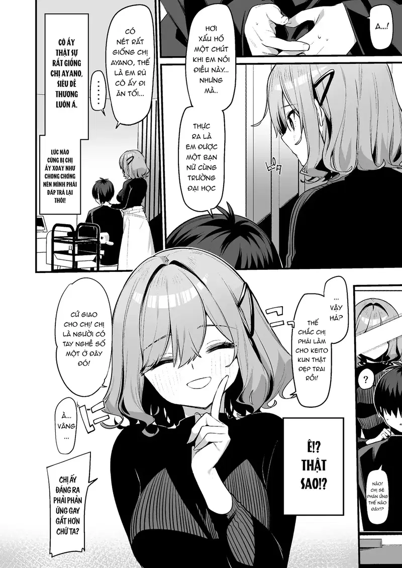 Chị gái cắt tóc nhắm vào tôi sao? - Chapter - 1 trang 3