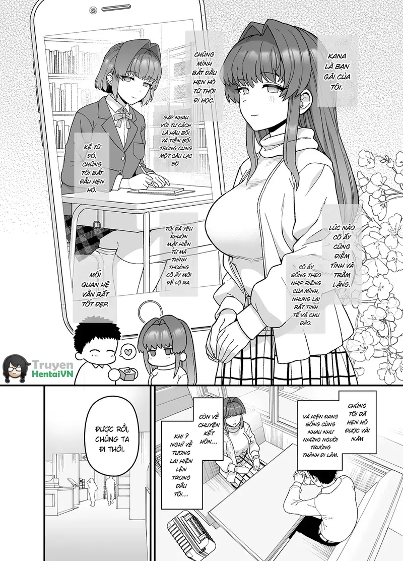 Bạn gái tôi cắm sừng vì tôi - Oneshot trang 4