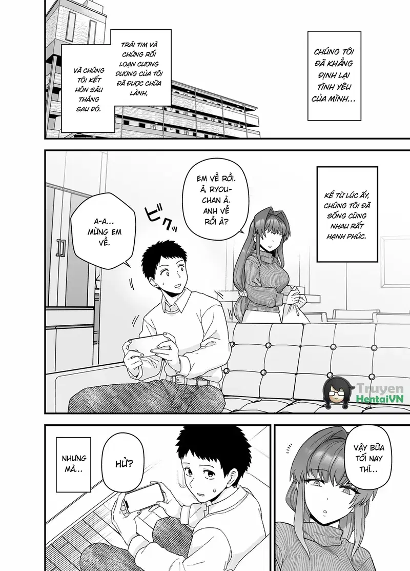 Bạn gái tôi cắm sừng vì tôi - Oneshot trang 46
