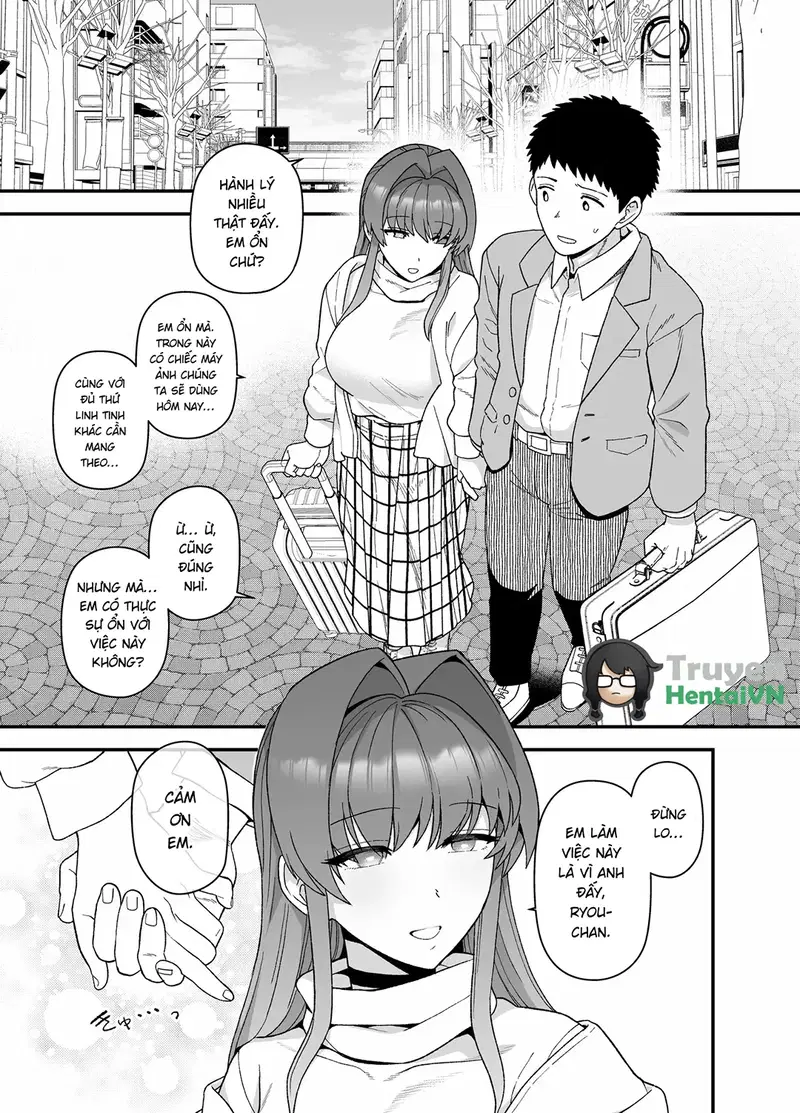 Bạn gái tôi cắm sừng vì tôi - Oneshot trang 5