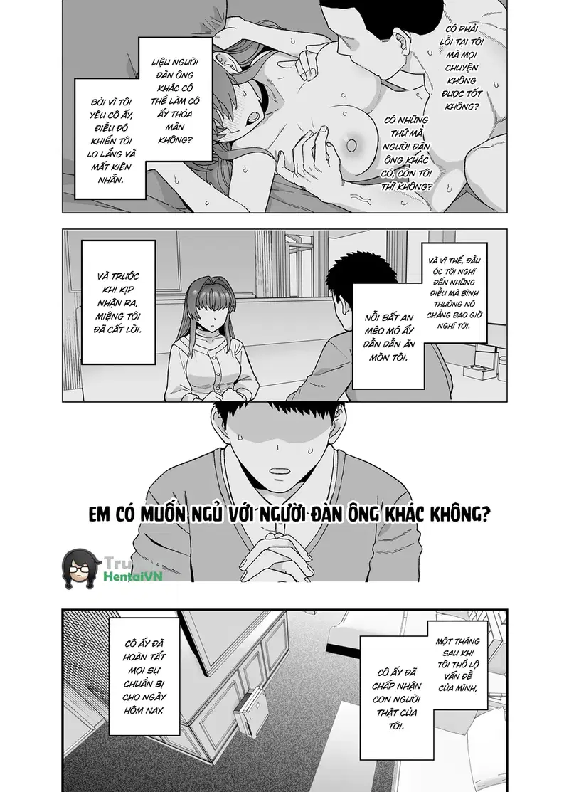 Bạn gái tôi cắm sừng vì tôi - Oneshot trang 8