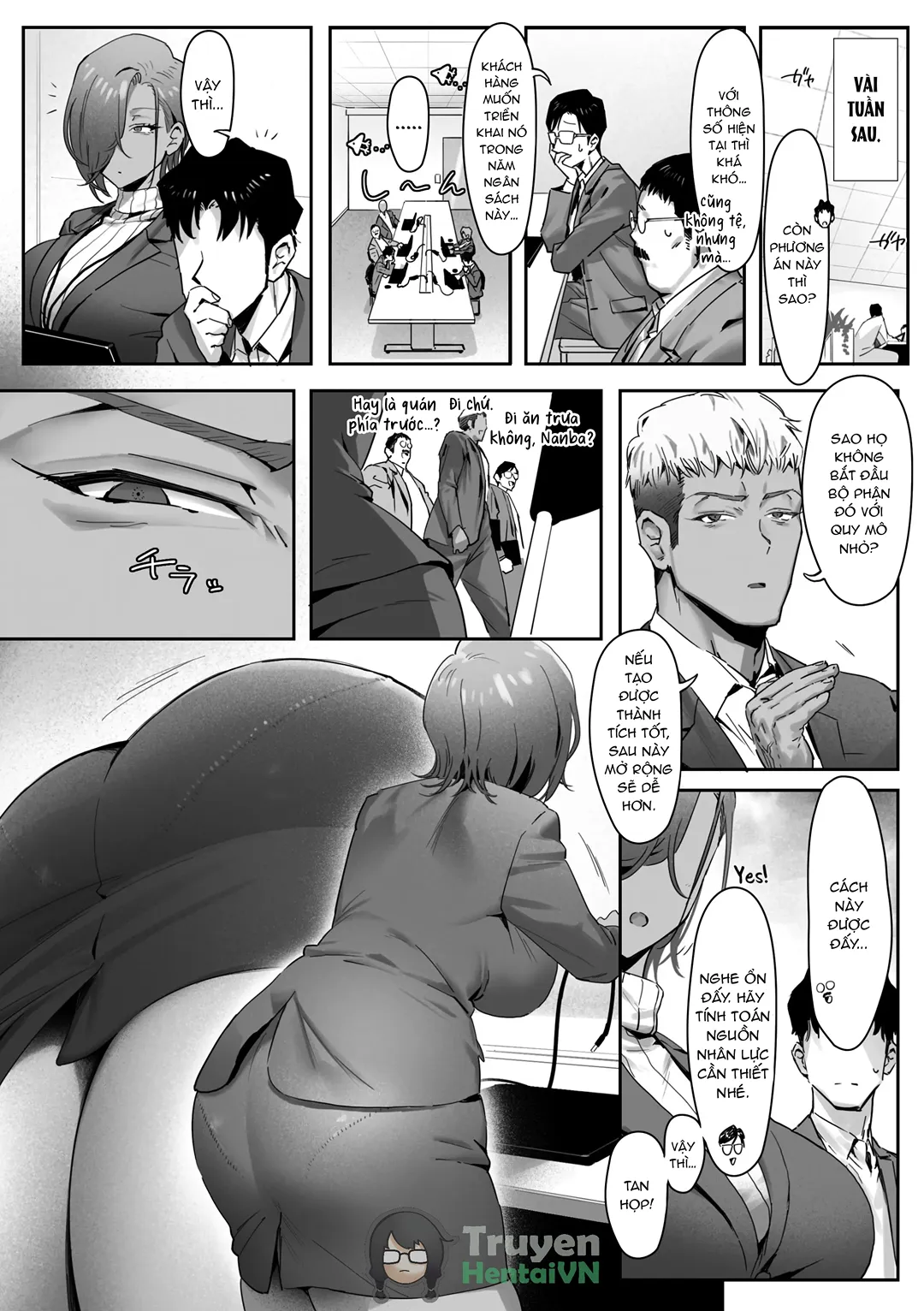 Ngoại tình với sếp nữ tóc vàng nóng bỏng! - Chapter - 4 trang 12