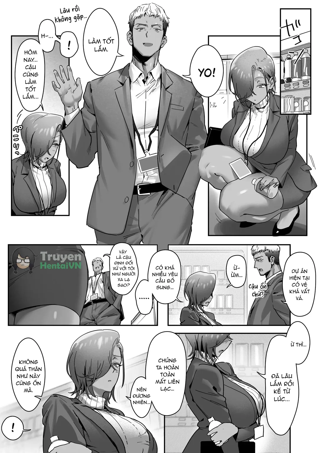 Ngoại tình với sếp nữ tóc vàng nóng bỏng! - Chapter - 4 trang 13