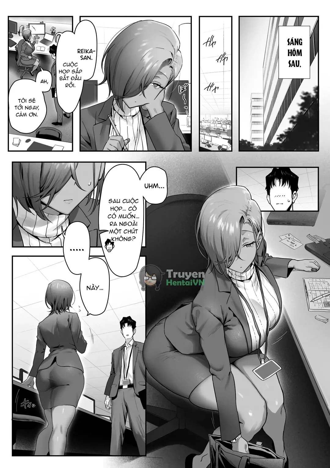 Ngoại tình với sếp nữ tóc vàng nóng bỏng! - Chapter - 4 trang 32