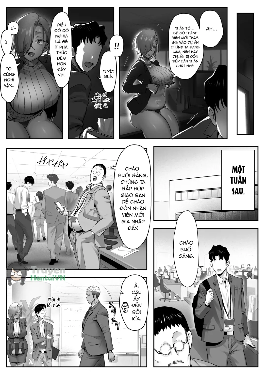 Ngoại tình với sếp nữ tóc vàng nóng bỏng! - Chapter - 4 trang 6