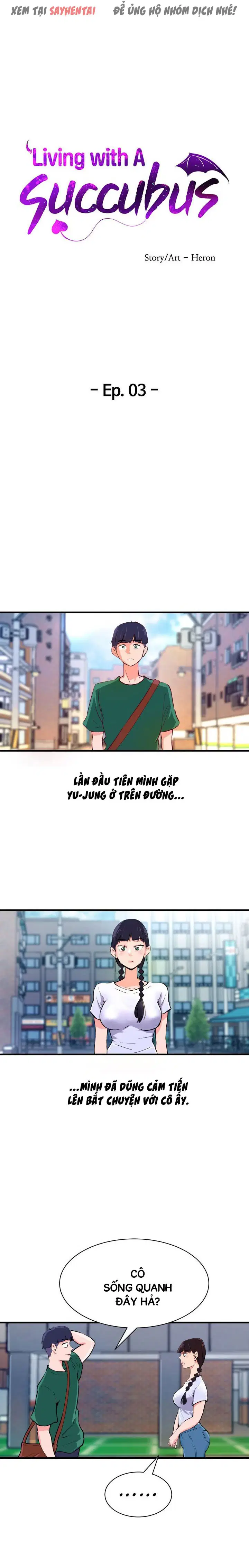 Sống cùng succubus - Chapter 5 trang 3