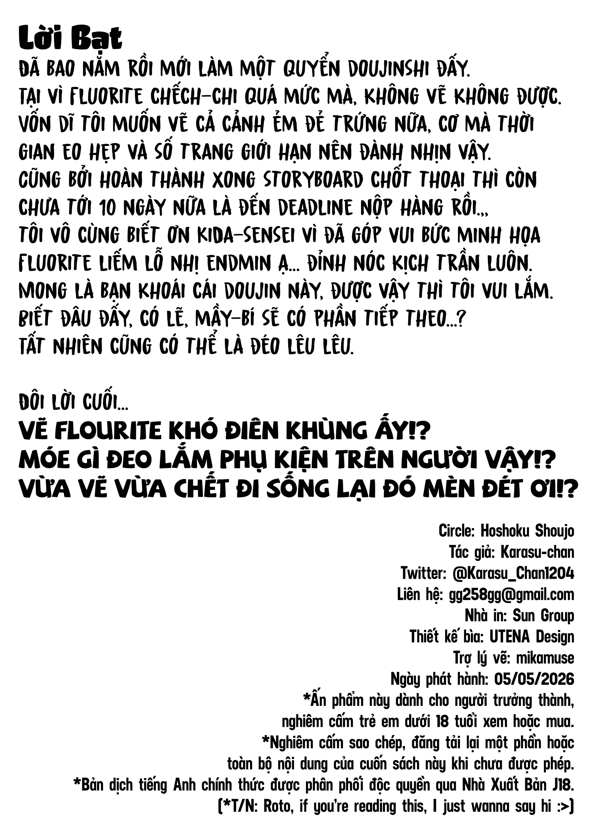Furooraito no Shiikuretto Kyouyaku | Thỏa Thuận Ngầm Với Em Fluorite (Arknights: Endfield) [Tiếng Việt] [Najung Translation]] - Full trang 41