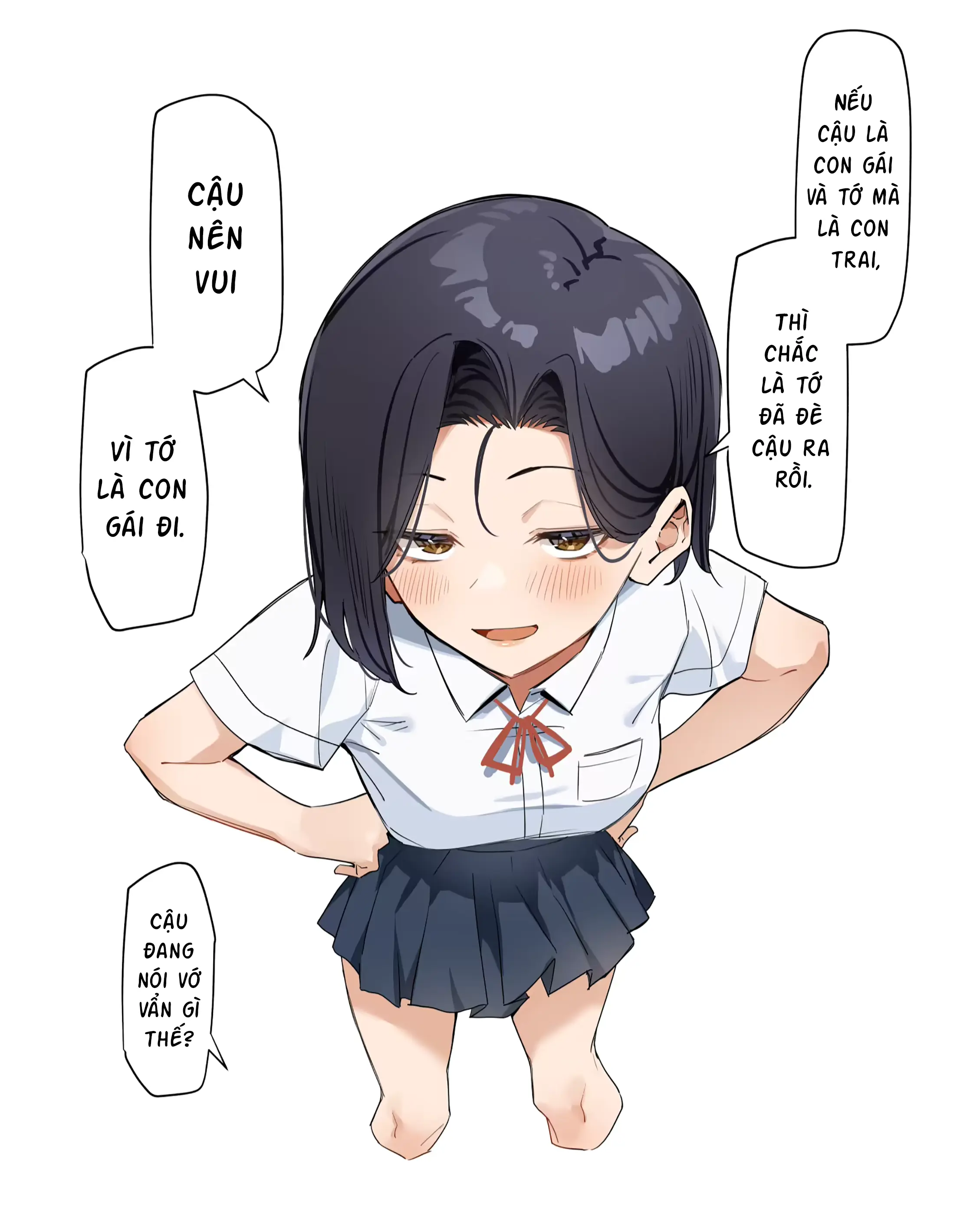 Câu chuyện về việc tôi phải sục cho lớp trưởng xem. - Full trang 55