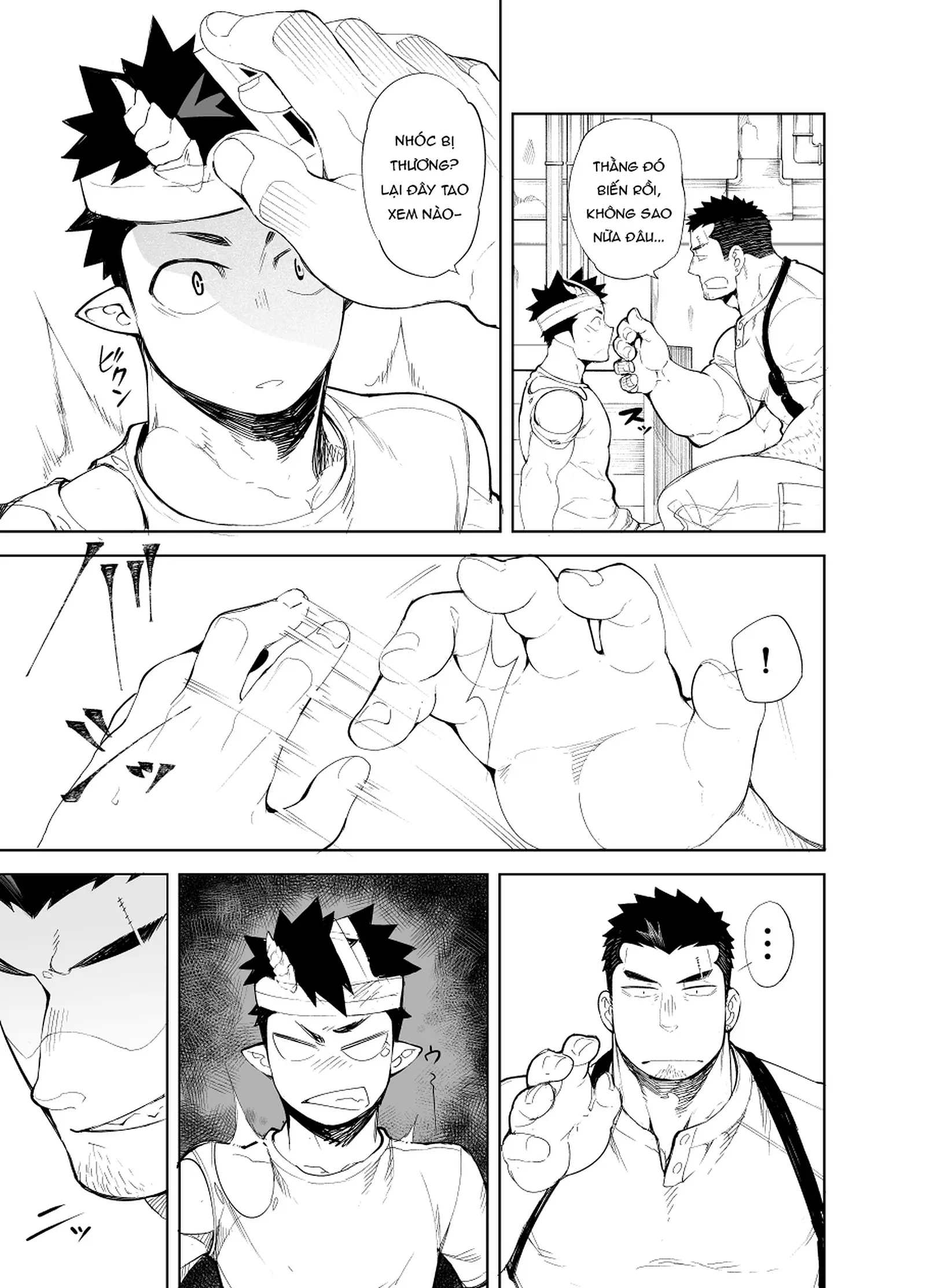 Con Đầu Sứt X Ba Đầu Sẹo [VN} - Full trang 34