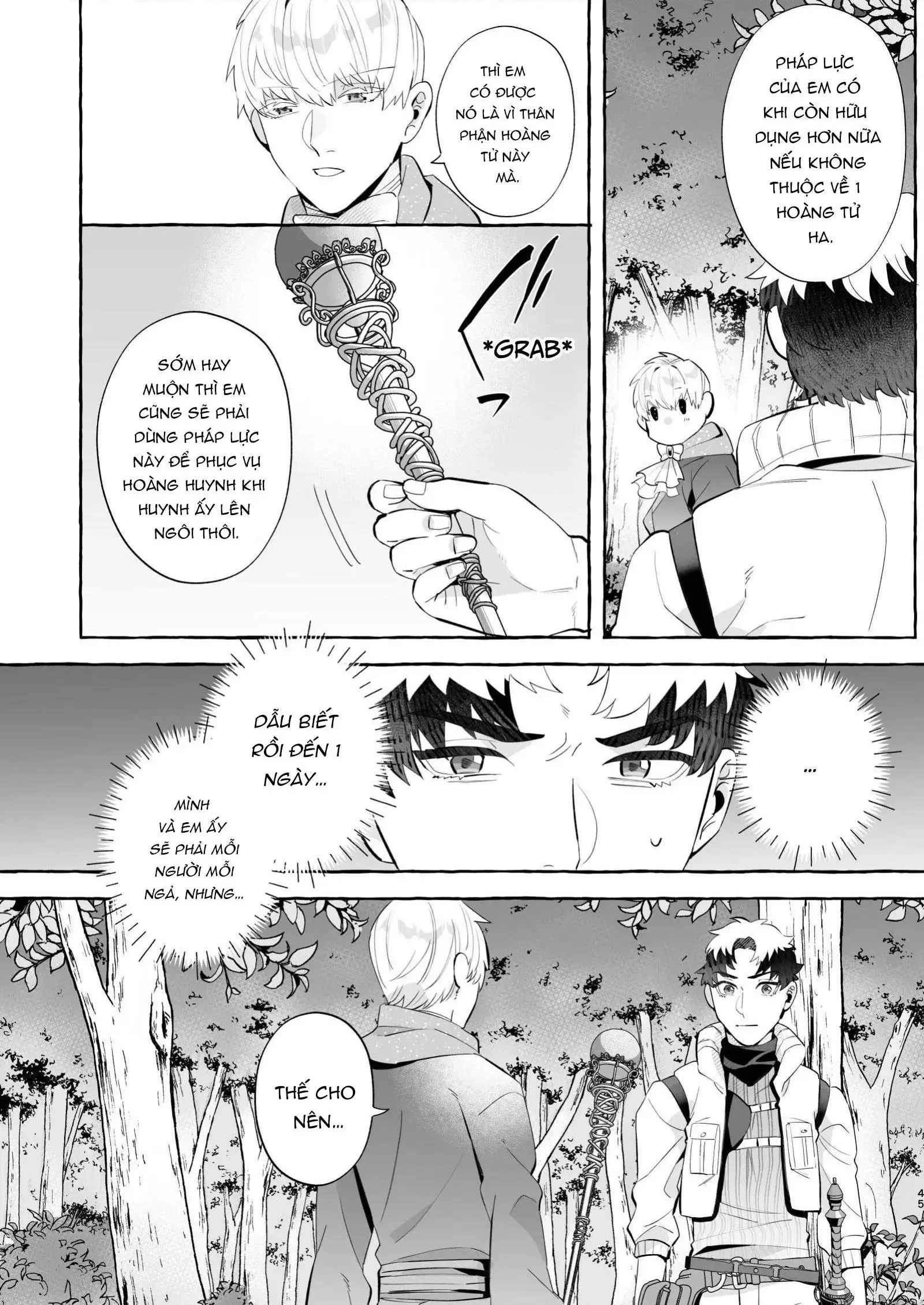 Ore ga Inmon Nanka ni Ochiru Wake ga Nai ~ Tsuihō Shita Mahōtsukai ga Yandere ni Naru Nante Kiitenai!~ - Full trang 45