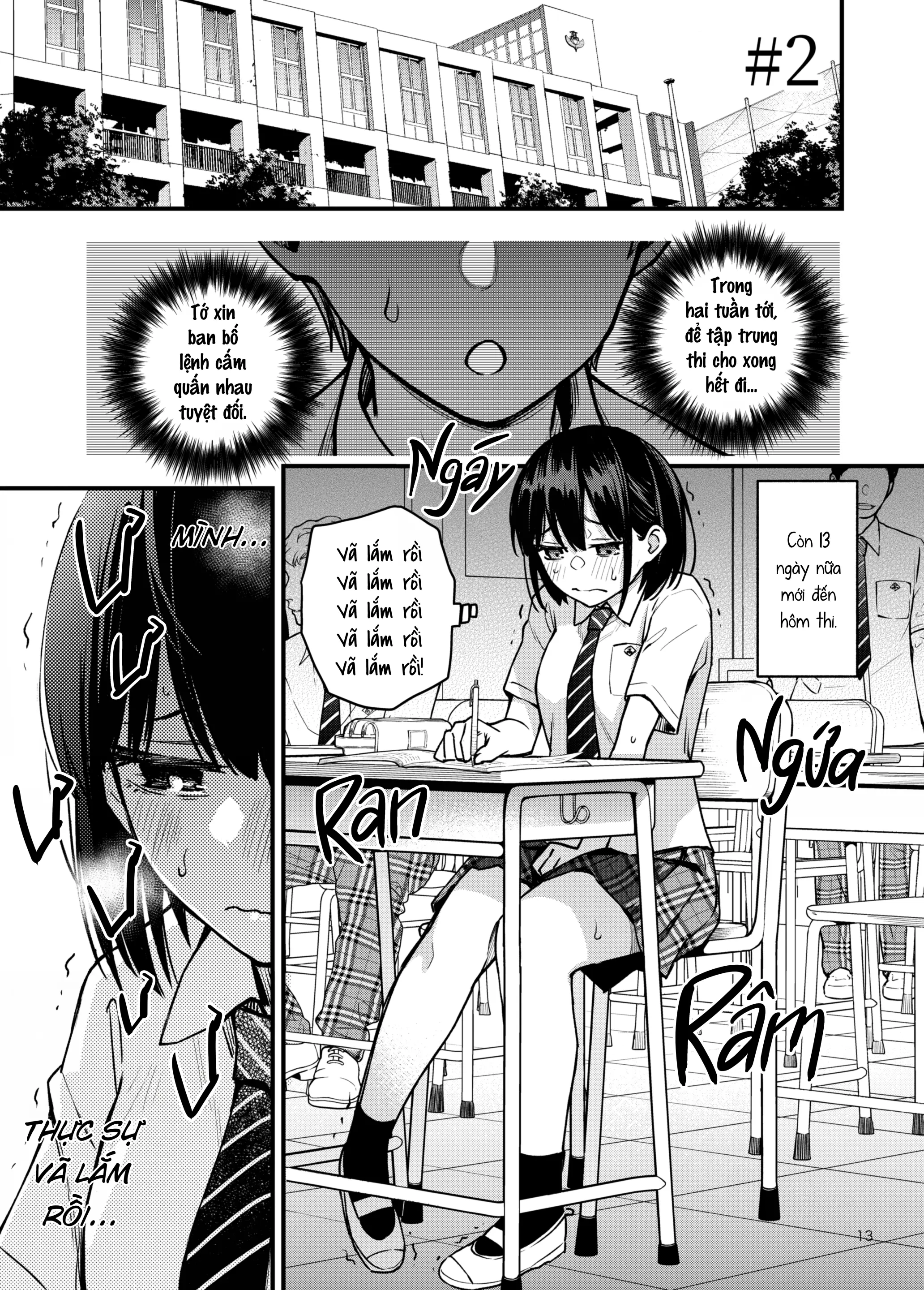 Shojo ga Doutei to no Hatsutaiken de Mezamechau Hanashi | Cặp Đôi Trong Trắng Giờ Đã Được "Khai Sáng" Sau Khi Trao Nhau Lần Đầu #2 - Full trang 13