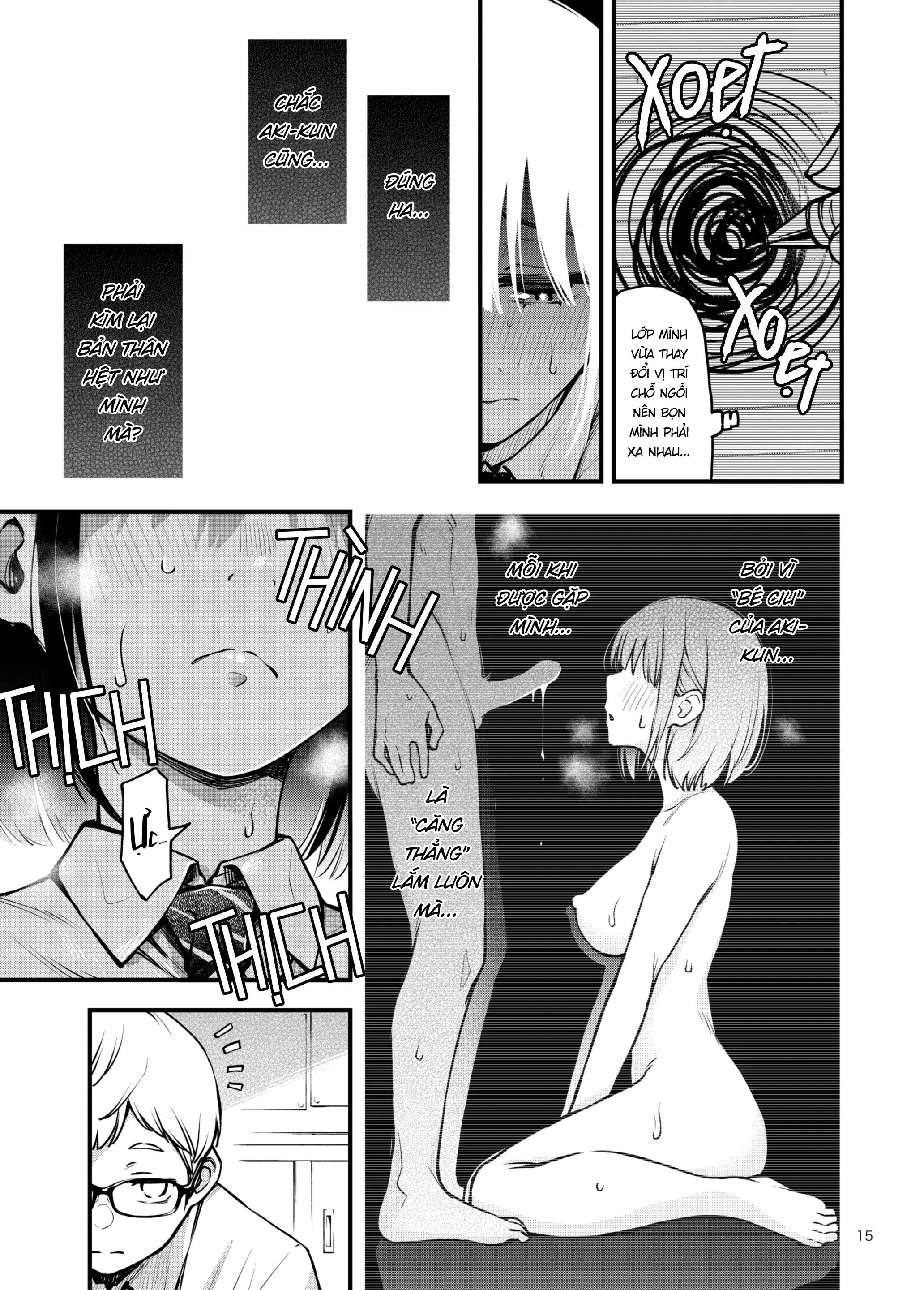 Shojo ga Doutei to no Hatsutaiken de Mezamechau Hanashi | Cặp Đôi Trong Trắng Giờ Đã Được "Khai Sáng" Sau Khi Trao Nhau Lần Đầu #2 - Full trang 15