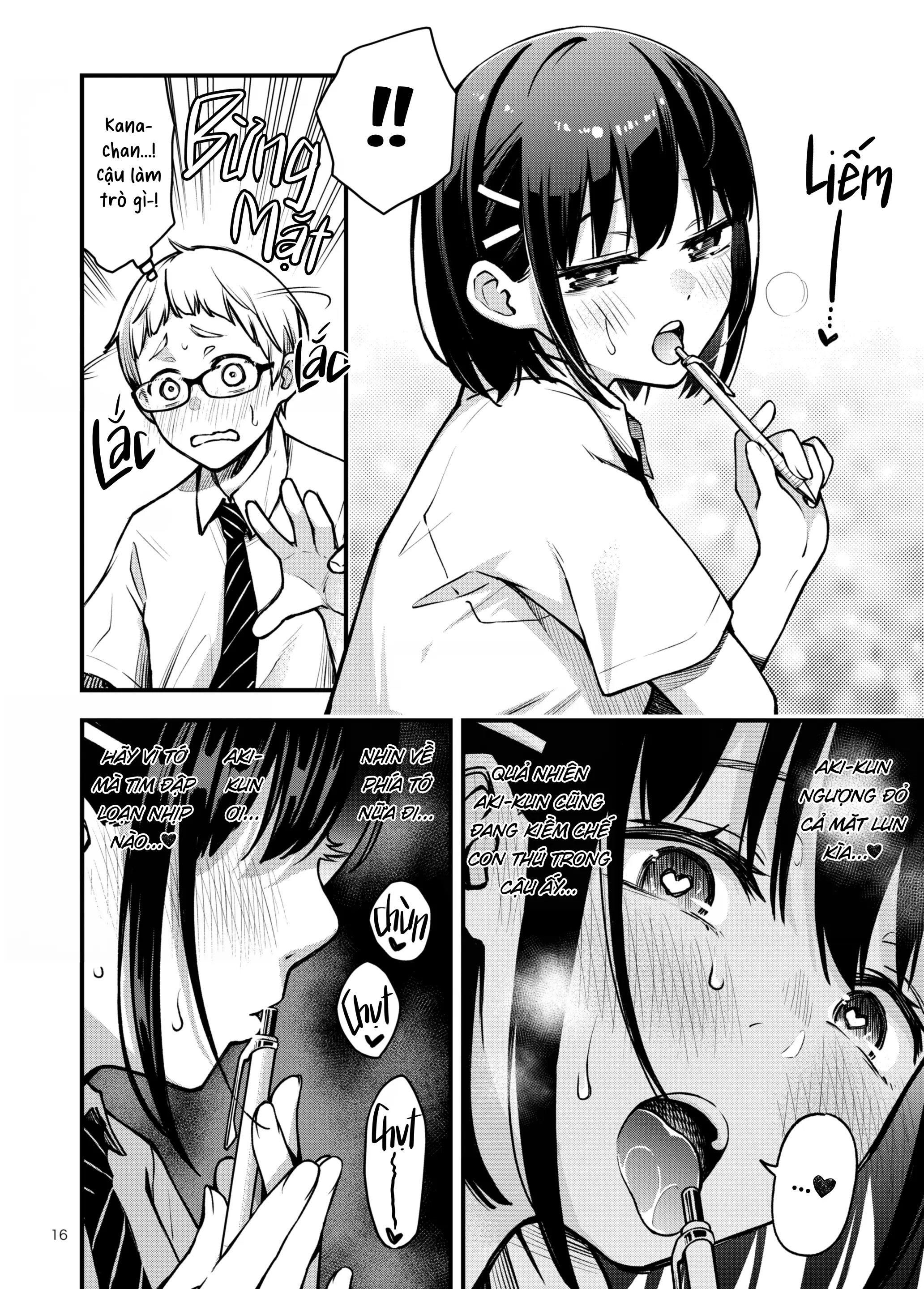 Shojo ga Doutei to no Hatsutaiken de Mezamechau Hanashi | Cặp Đôi Trong Trắng Giờ Đã Được "Khai Sáng" Sau Khi Trao Nhau Lần Đầu #2 - Full trang 16