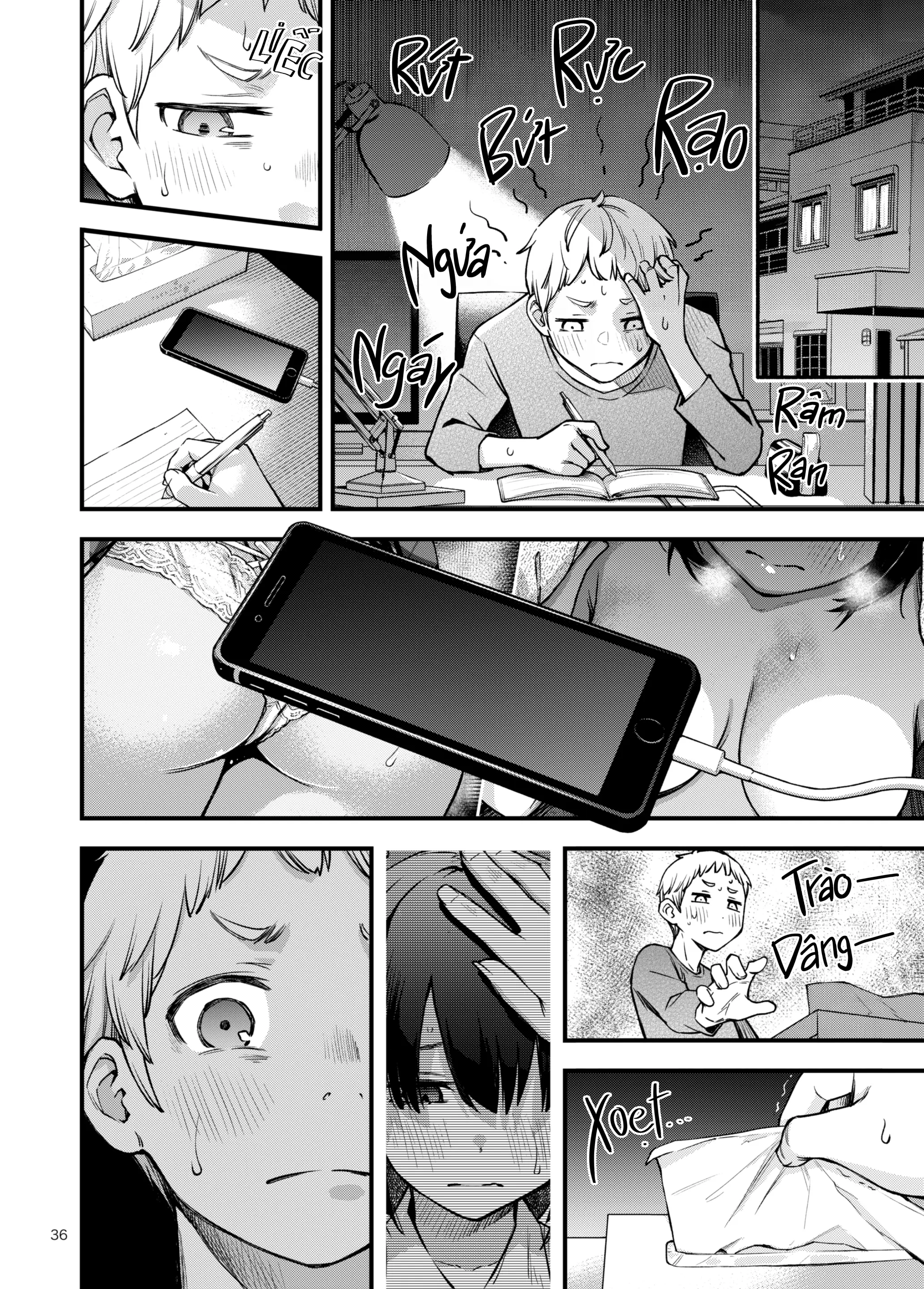 Shojo ga Doutei to no Hatsutaiken de Mezamechau Hanashi | Cặp Đôi Trong Trắng Giờ Đã Được "Khai Sáng" Sau Khi Trao Nhau Lần Đầu #2 - Full trang 36