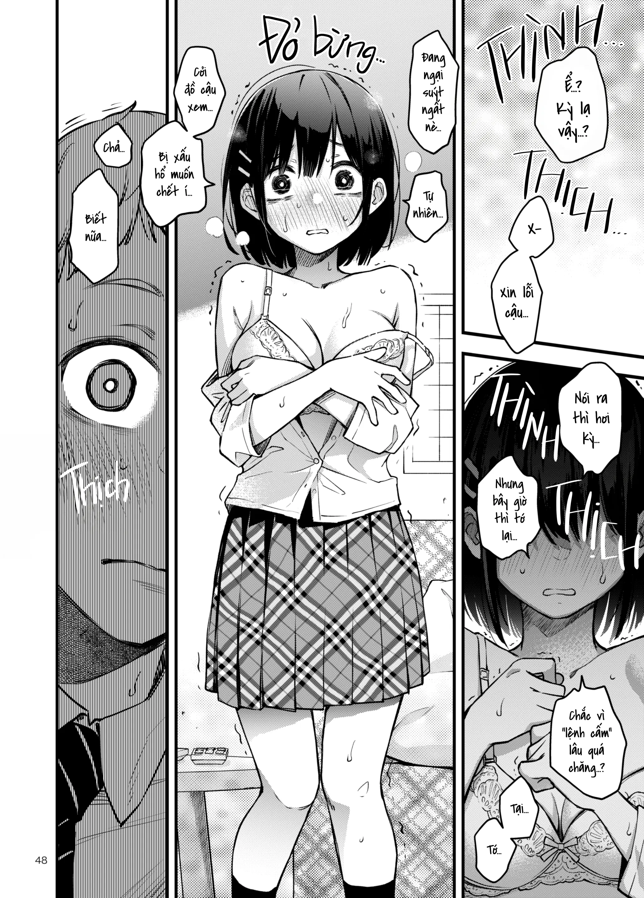 Shojo ga Doutei to no Hatsutaiken de Mezamechau Hanashi | Cặp Đôi Trong Trắng Giờ Đã Được "Khai Sáng" Sau Khi Trao Nhau Lần Đầu #2 - Full trang 48