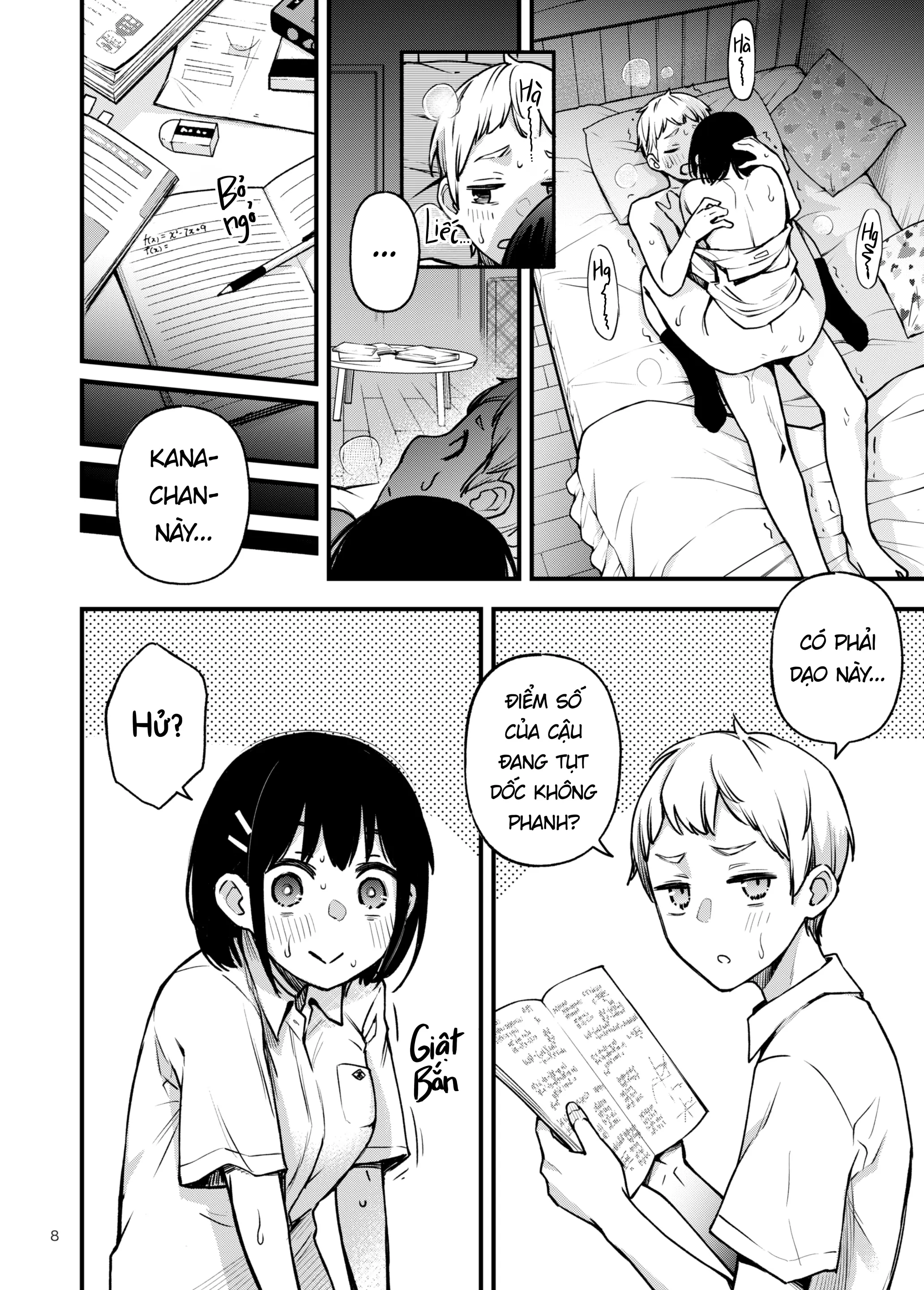 Shojo ga Doutei to no Hatsutaiken de Mezamechau Hanashi | Cặp Đôi Trong Trắng Giờ Đã Được "Khai Sáng" Sau Khi Trao Nhau Lần Đầu #2 - Full trang 8