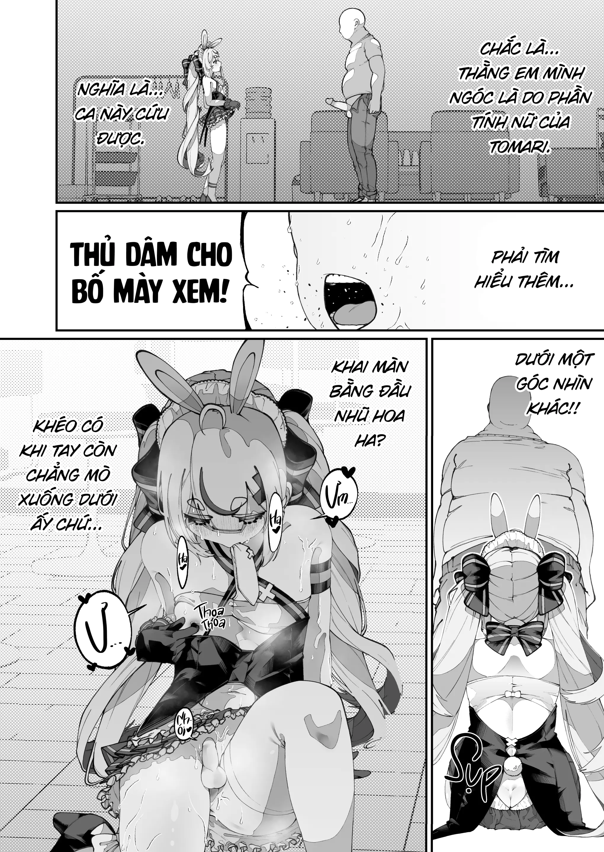 Mannen Hatsujou Usagi Oji-san, Saimin ni Kakatte Shimau. | Chú Thỏ Nứng Địt Dính Thôi Miên (decensored) - Full trang 10