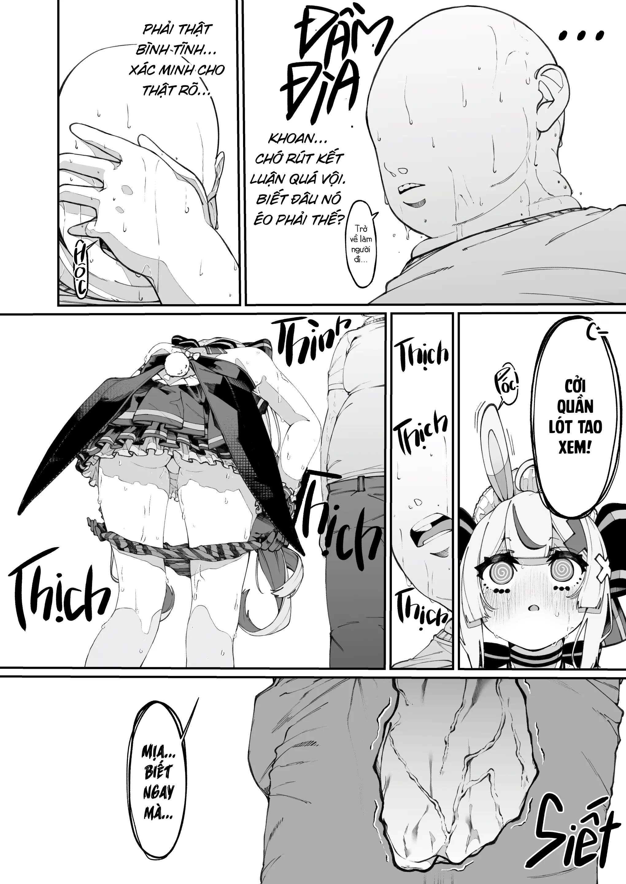 Mannen Hatsujou Usagi Oji-san, Saimin ni Kakatte Shimau. | Chú Thỏ Nứng Địt Dính Thôi Miên (decensored) - Full trang 8