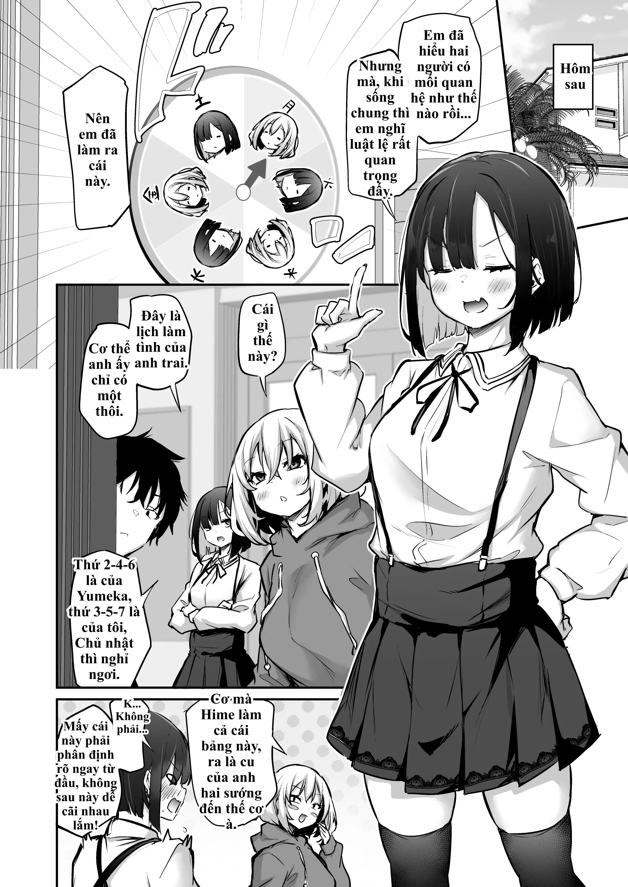 Imouto Haramasenai to Derarenai Shima 2 | Bị nhốt trên đảo cùng em gái và cuộc sống 'gieo giống' 24/7 không có ngày nghỉ! 2 - Full trang 36
