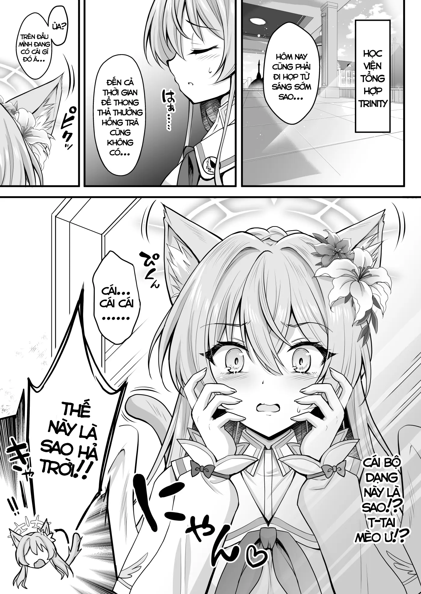 Nekomimi ga Haeta Nagisa-sama no Hatsujouki ga Taihen desu | Nguy To! Nagisa-sama Mọc Tai Mèo Trong Kì Phát Tình Rồi - Full trang 4