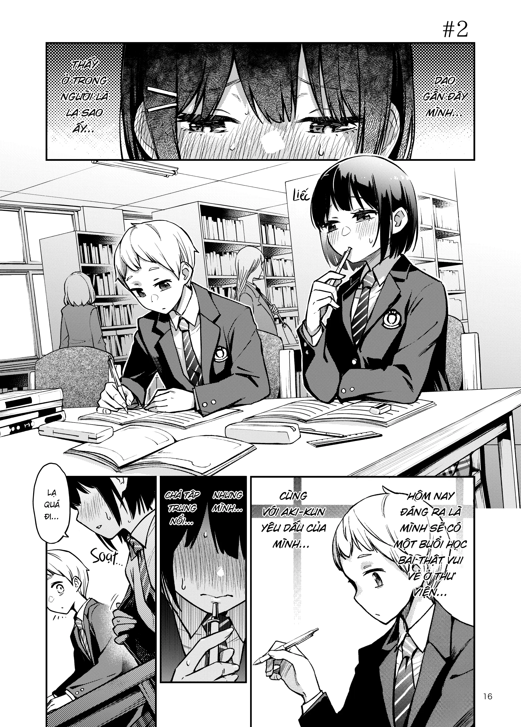 Shojo ga Doutei to no Hatsutaiken de Mezamechau Hanashi |  Cặp Đôi Trong Trắng Giờ Đã Được "Khai Sáng" Sau Khi Trao Nhau Lần Đầu #1 - Full trang 16