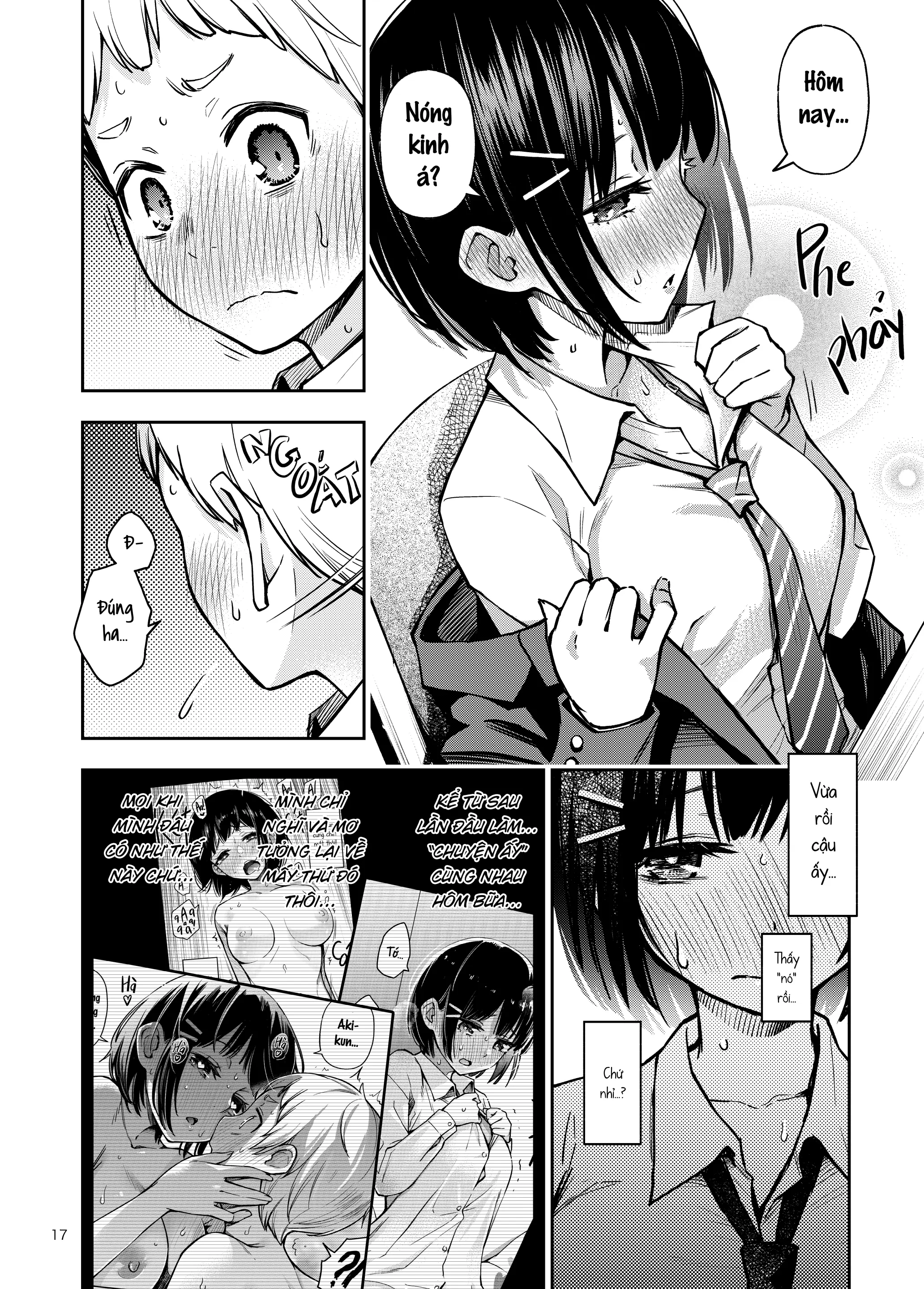 Shojo ga Doutei to no Hatsutaiken de Mezamechau Hanashi |  Cặp Đôi Trong Trắng Giờ Đã Được "Khai Sáng" Sau Khi Trao Nhau Lần Đầu #1 - Full trang 17