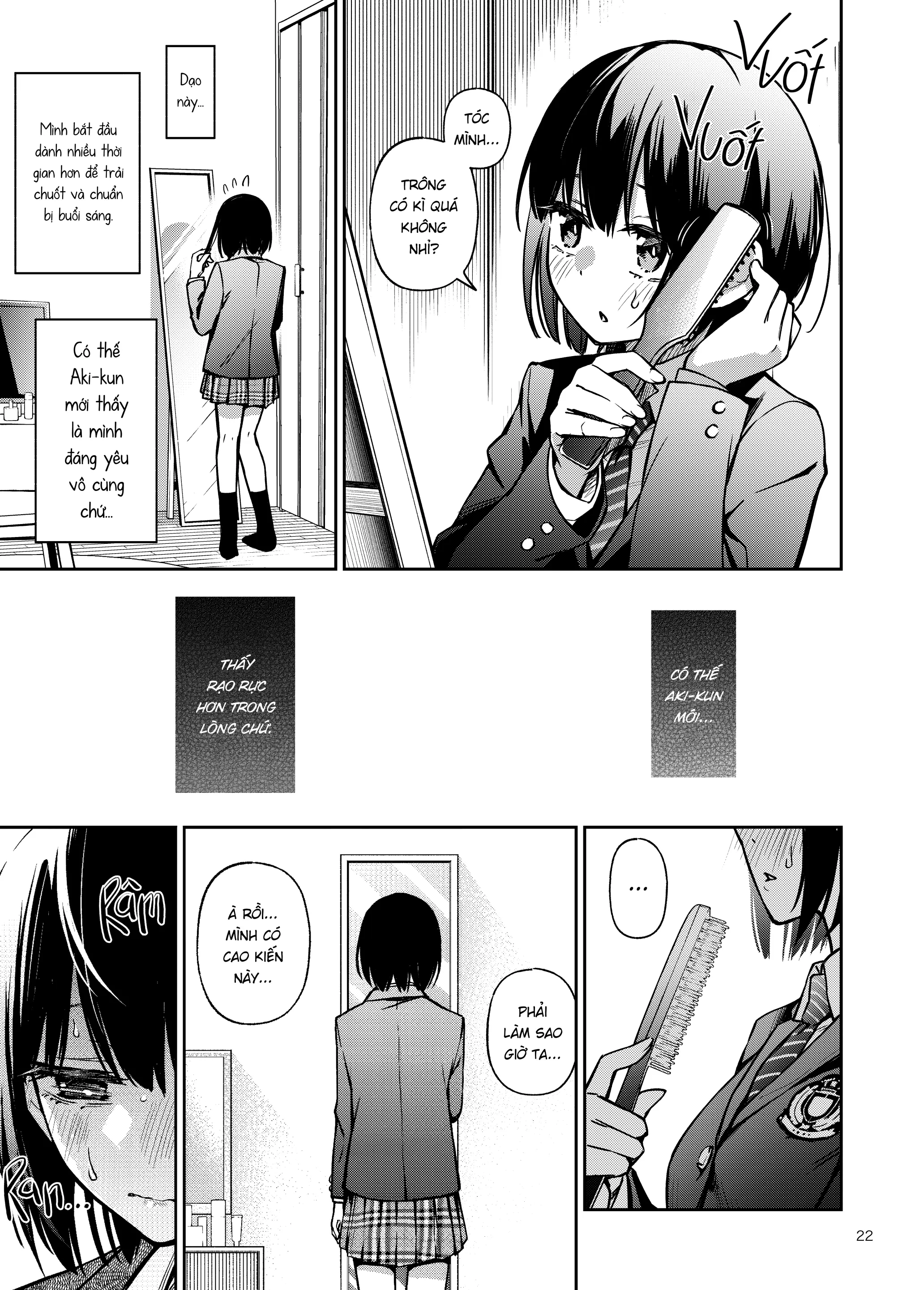 Shojo ga Doutei to no Hatsutaiken de Mezamechau Hanashi |  Cặp Đôi Trong Trắng Giờ Đã Được "Khai Sáng" Sau Khi Trao Nhau Lần Đầu #1 - Full trang 22