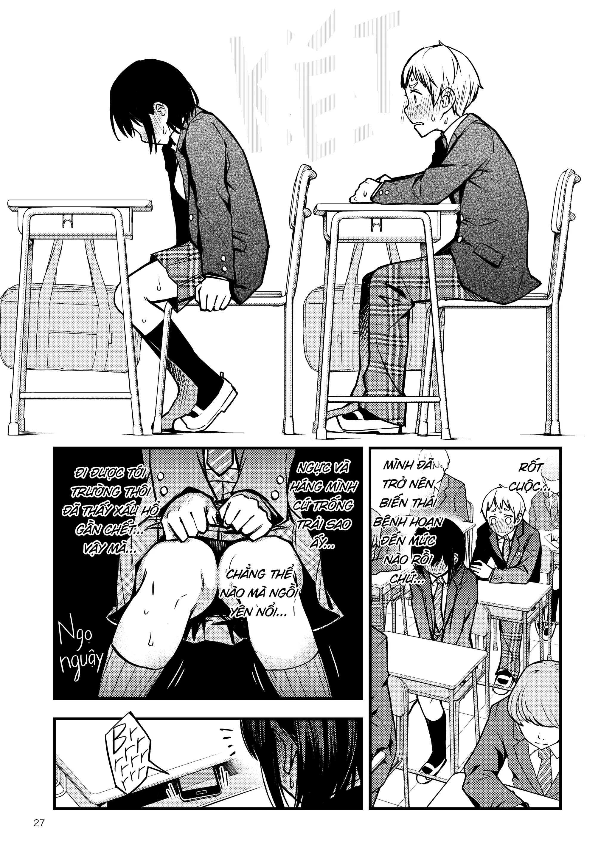Shojo ga Doutei to no Hatsutaiken de Mezamechau Hanashi |  Cặp Đôi Trong Trắng Giờ Đã Được "Khai Sáng" Sau Khi Trao Nhau Lần Đầu #1 - Full trang 27