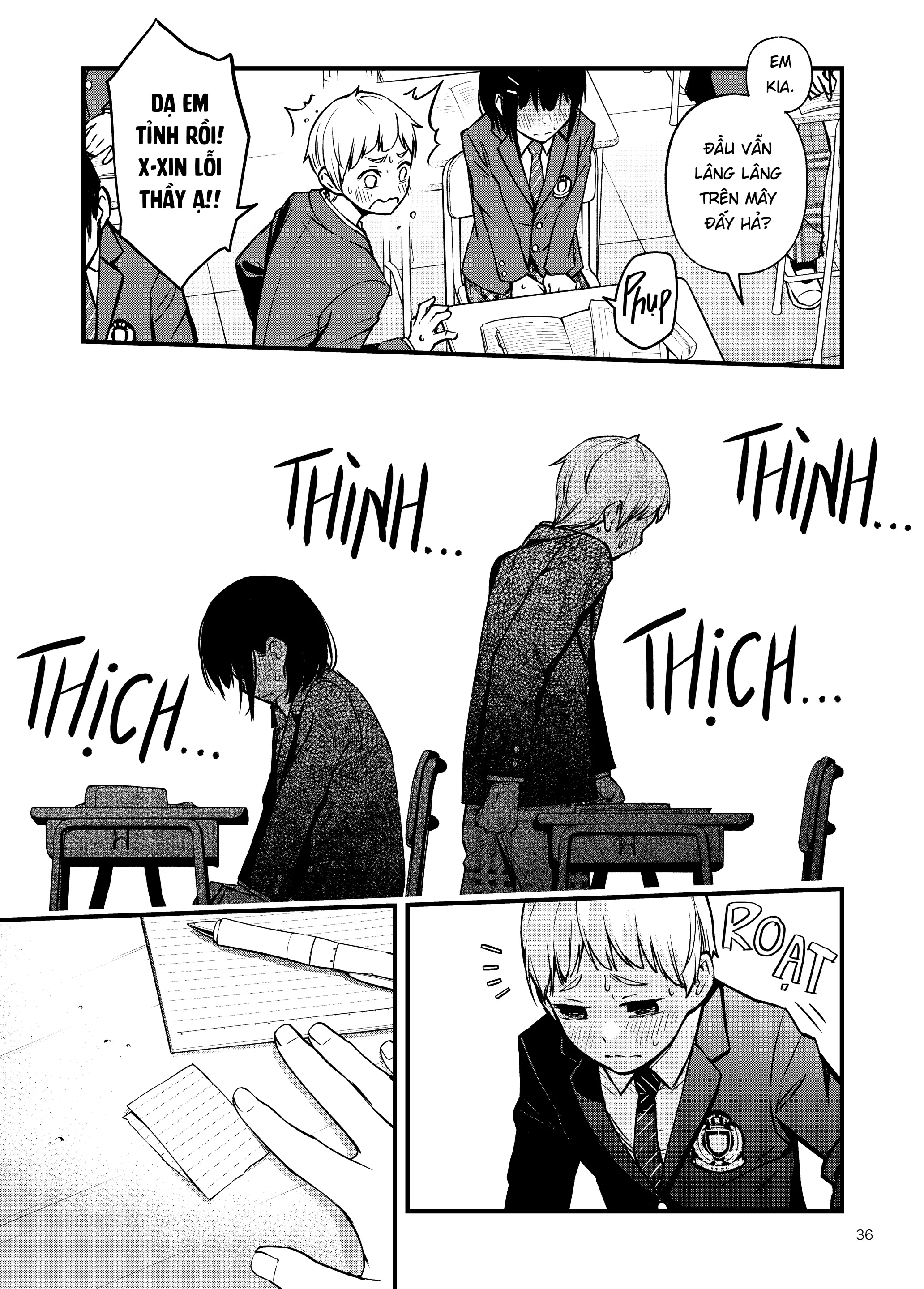 Shojo ga Doutei to no Hatsutaiken de Mezamechau Hanashi |  Cặp Đôi Trong Trắng Giờ Đã Được "Khai Sáng" Sau Khi Trao Nhau Lần Đầu #1 - Full trang 36