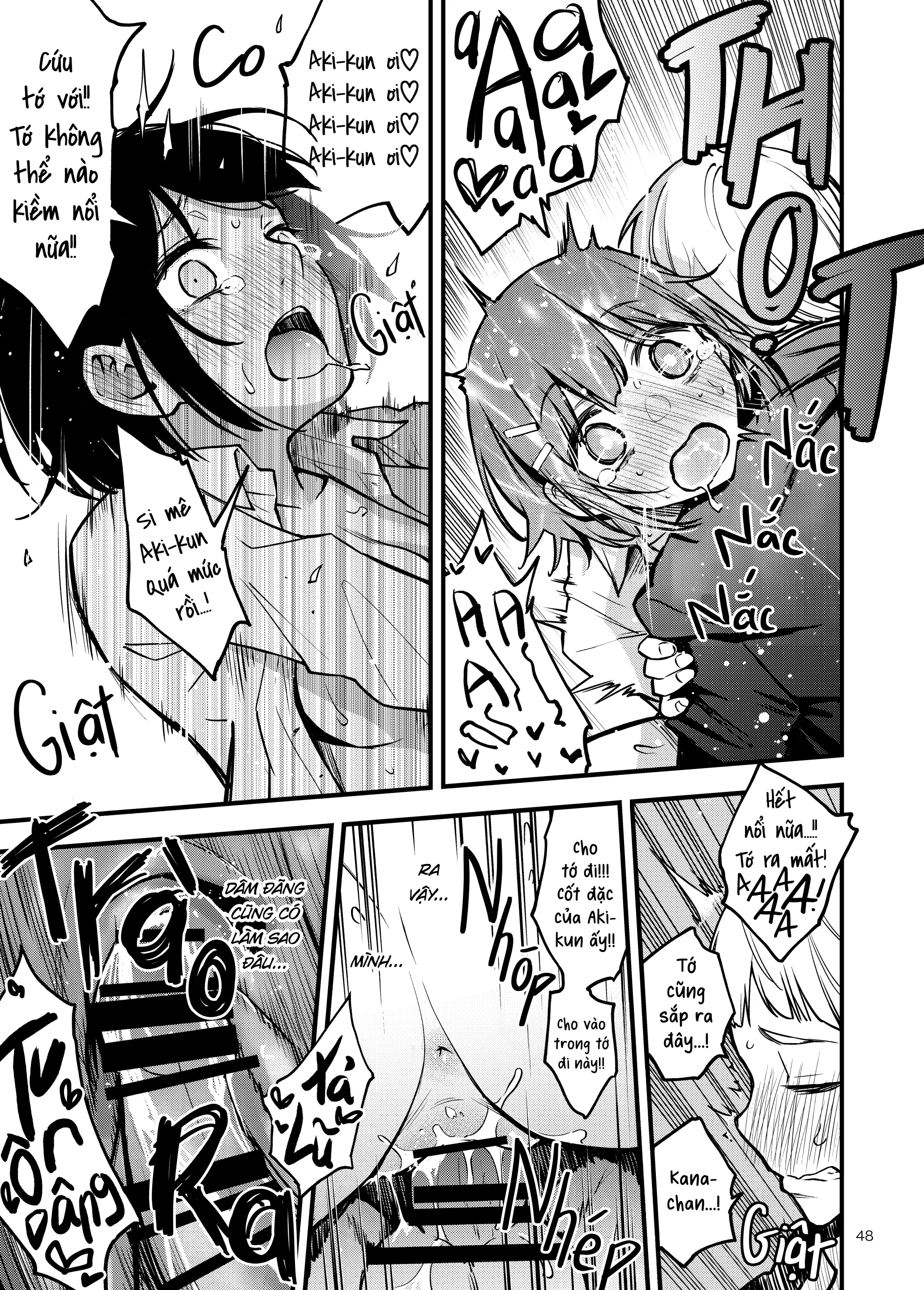 Shojo ga Doutei to no Hatsutaiken de Mezamechau Hanashi |  Cặp Đôi Trong Trắng Giờ Đã Được "Khai Sáng" Sau Khi Trao Nhau Lần Đầu #1 - Full trang 48