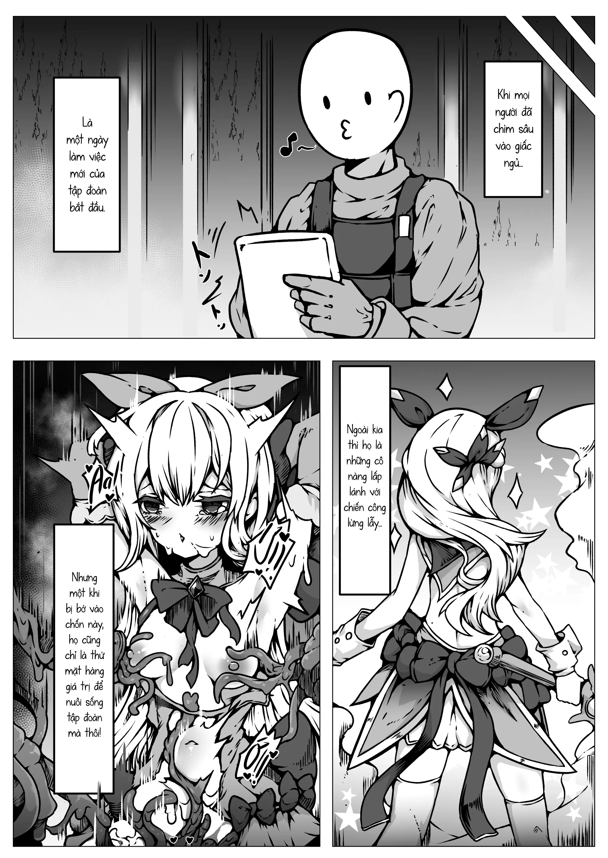 Haiboku!! Ryoujoku!! Mahou Shoujo-tachi!! Toraeta Mesu wa Taisetsu na Seidorei Desu | Các Ma Pháp Thiếu Nữ! Bại Trận! Bị Làm Nhục! Những Con Cái Bắt Được Đều là Nô Dịch Tình Dục Đáng Giá - Full trang 14
