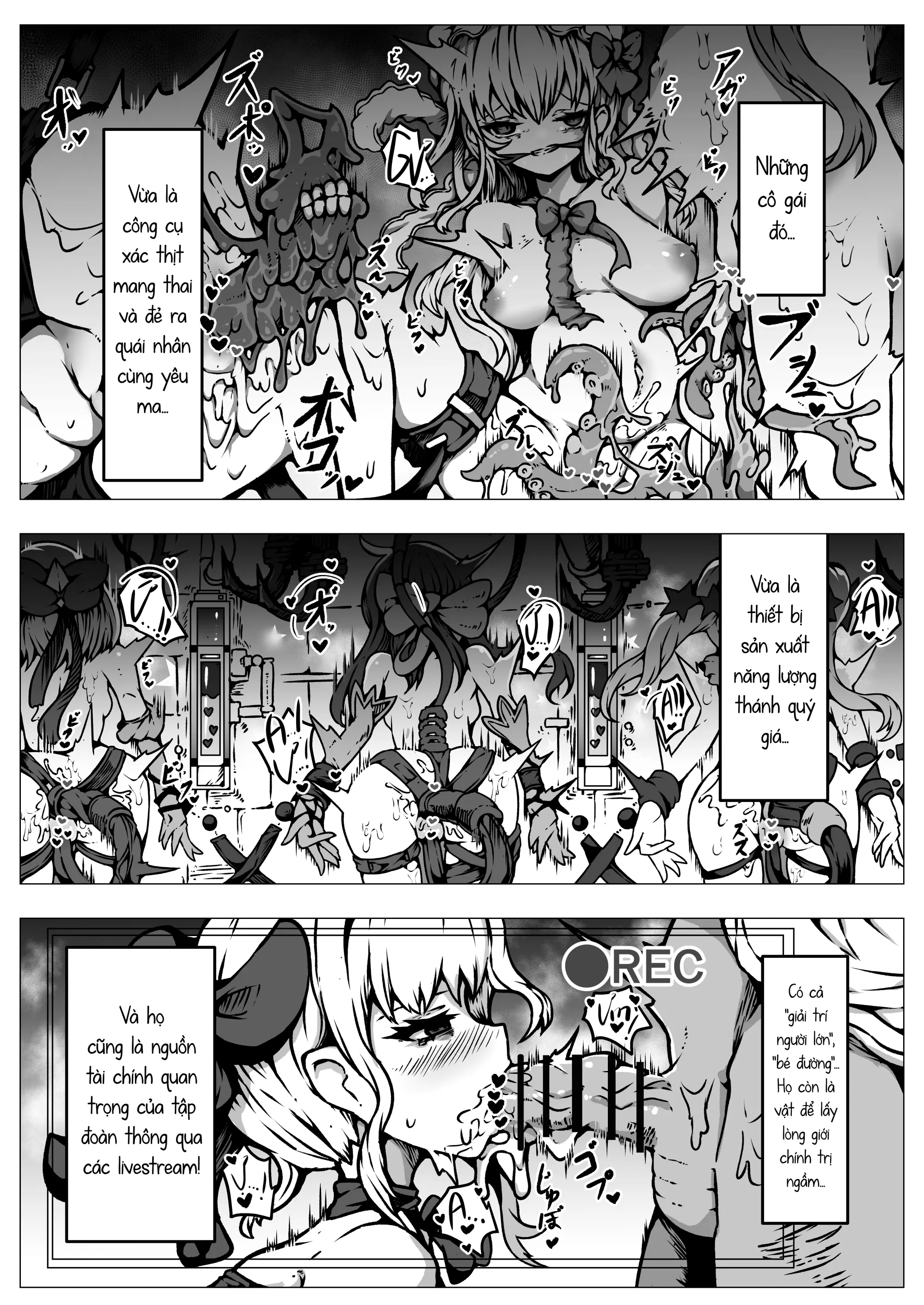 Haiboku!! Ryoujoku!! Mahou Shoujo-tachi!! Toraeta Mesu wa Taisetsu na Seidorei Desu | Các Ma Pháp Thiếu Nữ! Bại Trận! Bị Làm Nhục! Những Con Cái Bắt Được Đều là Nô Dịch Tình Dục Đáng Giá - Full trang 15