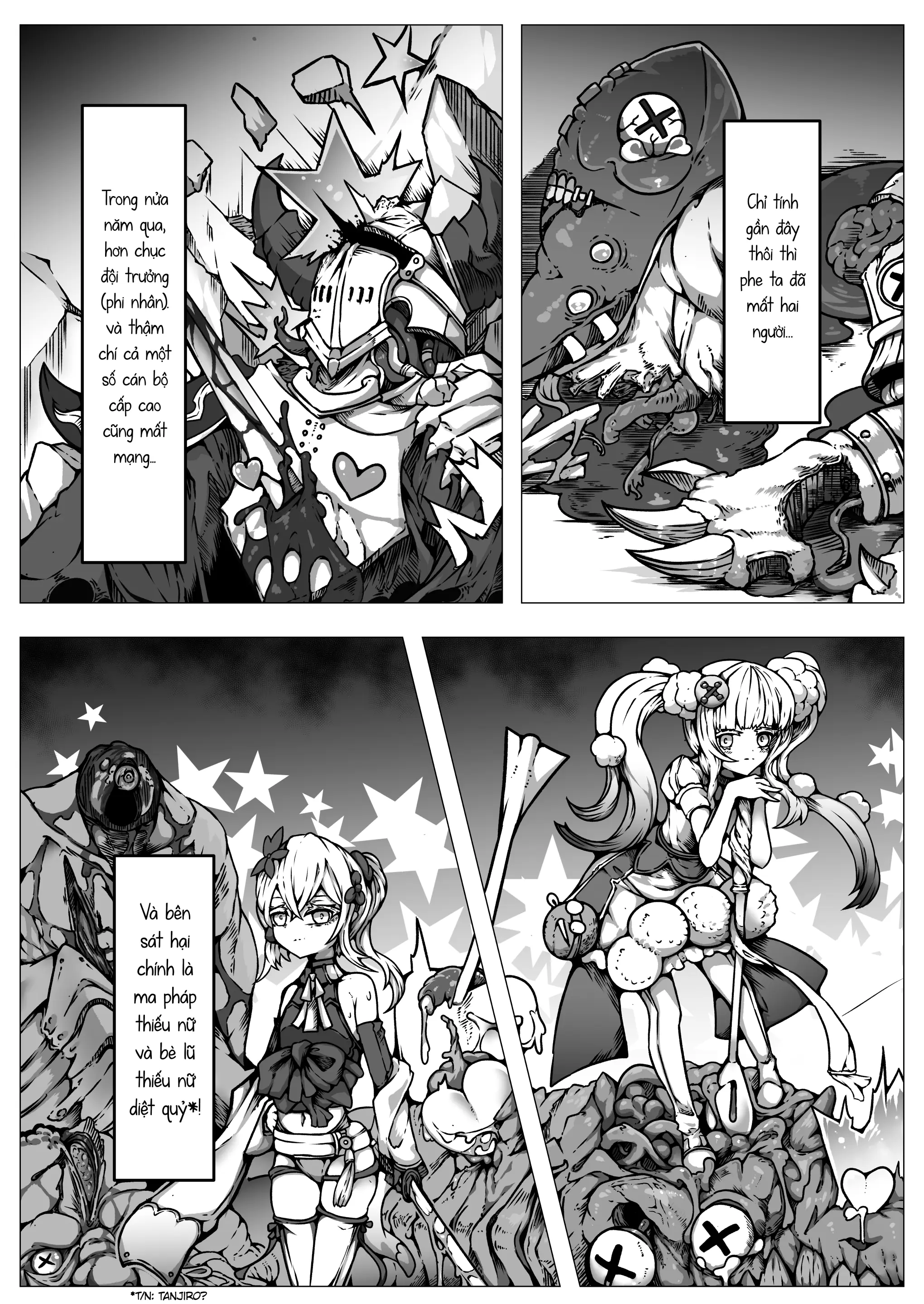 Haiboku!! Ryoujoku!! Mahou Shoujo-tachi!! Toraeta Mesu wa Taisetsu na Seidorei Desu | Các Ma Pháp Thiếu Nữ! Bại Trận! Bị Làm Nhục! Những Con Cái Bắt Được Đều là Nô Dịch Tình Dục Đáng Giá - Full trang 19