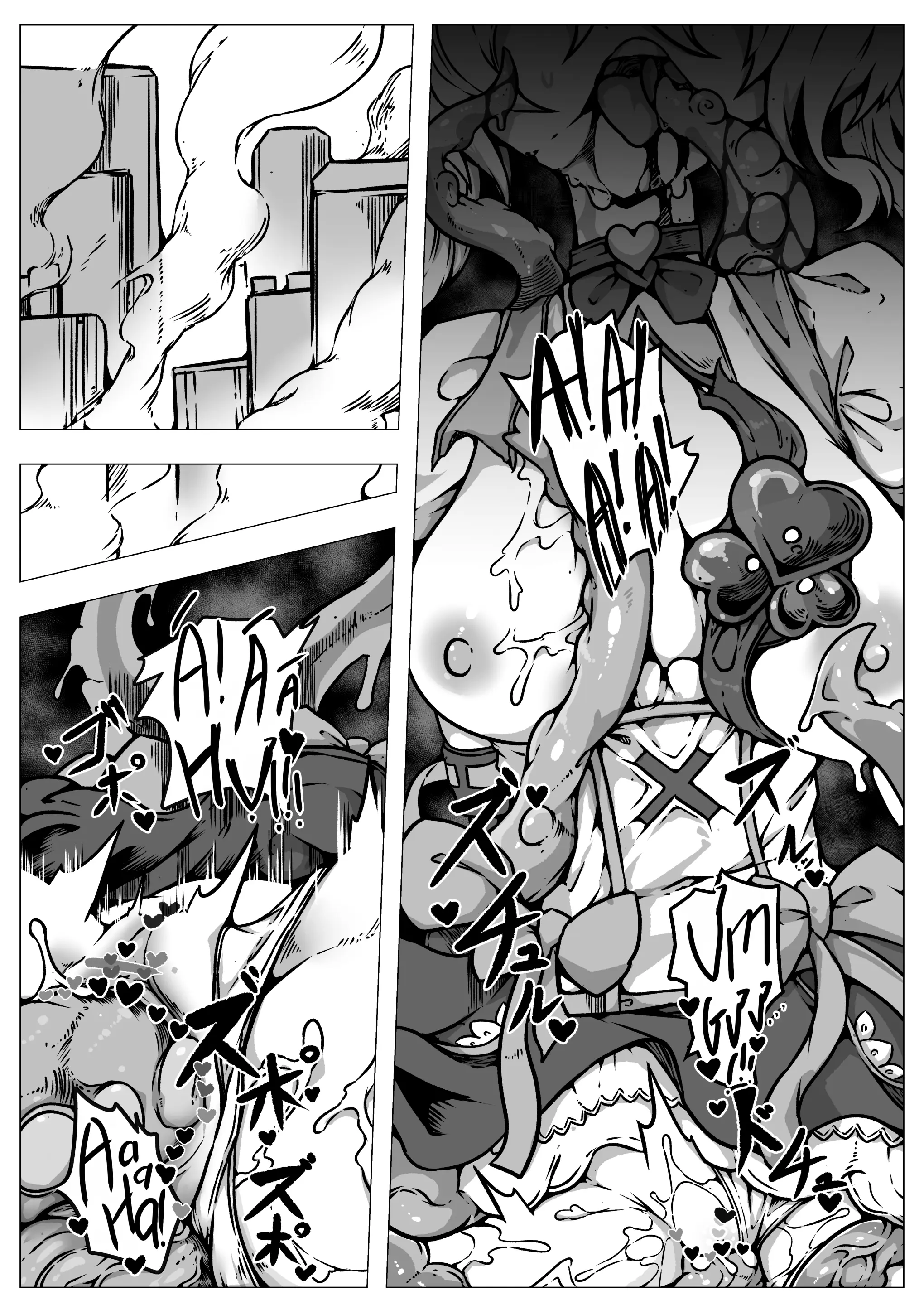 Haiboku!! Ryoujoku!! Mahou Shoujo-tachi!! Toraeta Mesu wa Taisetsu na Seidorei Desu | Các Ma Pháp Thiếu Nữ! Bại Trận! Bị Làm Nhục! Những Con Cái Bắt Được Đều là Nô Dịch Tình Dục Đáng Giá - Full trang 21