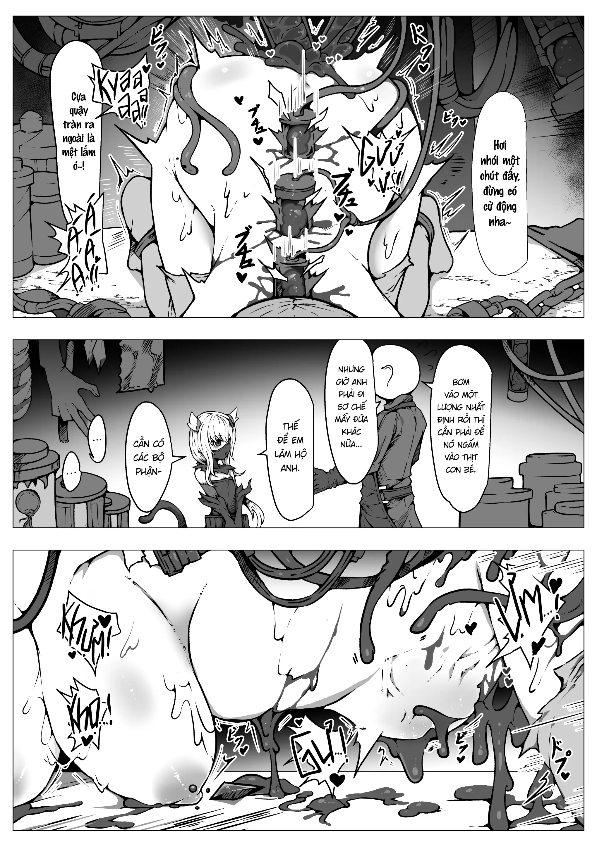 Haiboku!! Ryoujoku!! Mahou Shoujo-tachi!! Toraeta Mesu wa Taisetsu na Seidorei Desu | Các Ma Pháp Thiếu Nữ! Bại Trận! Bị Làm Nhục! Những Con Cái Bắt Được Đều là Nô Dịch Tình Dục Đáng Giá - Full trang 42