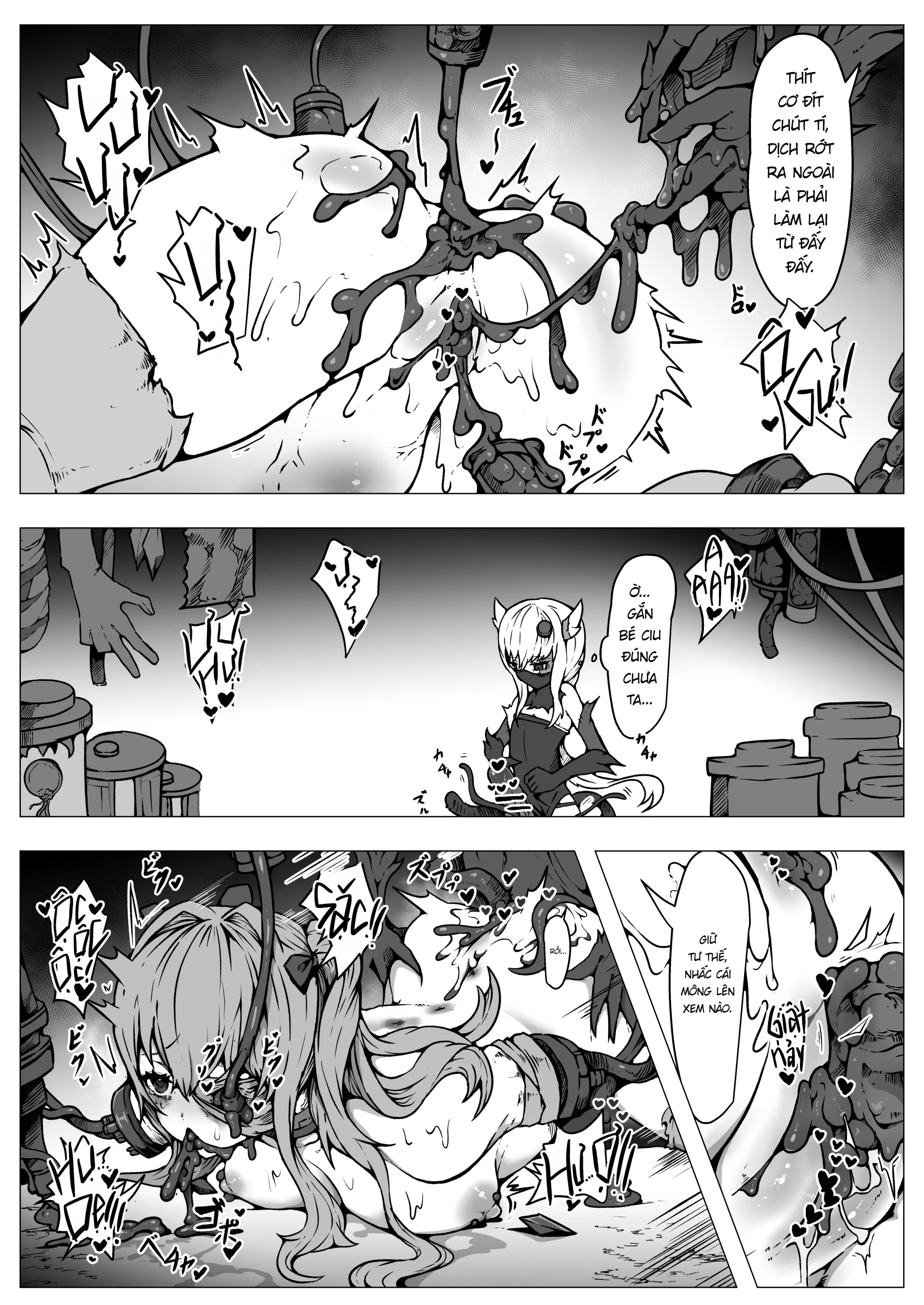 Haiboku!! Ryoujoku!! Mahou Shoujo-tachi!! Toraeta Mesu wa Taisetsu na Seidorei Desu | Các Ma Pháp Thiếu Nữ! Bại Trận! Bị Làm Nhục! Những Con Cái Bắt Được Đều là Nô Dịch Tình Dục Đáng Giá - Full trang 43