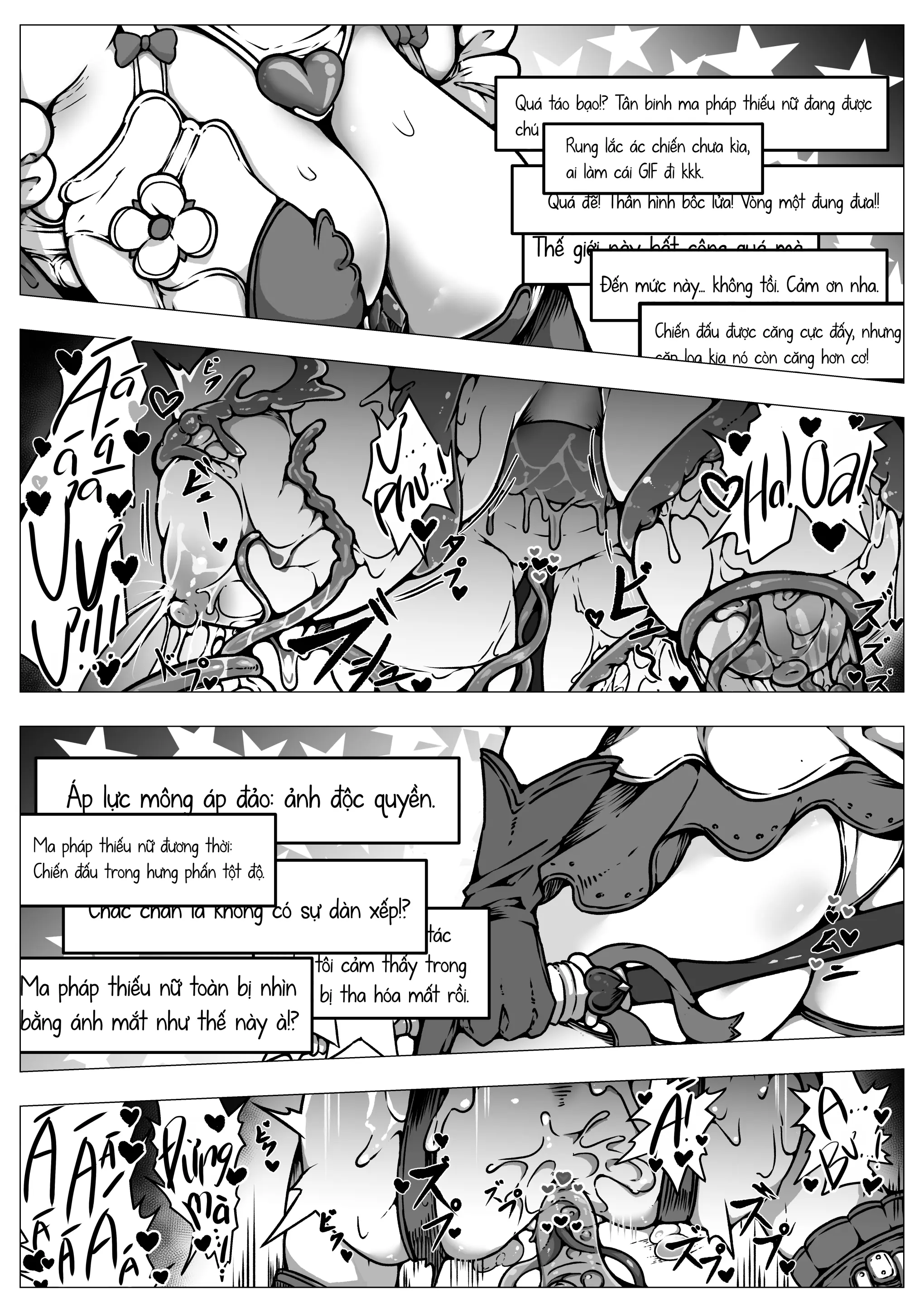 Haiboku!! Ryoujoku!! Mahou Shoujo-tachi!! Toraeta Mesu wa Taisetsu na Seidorei Desu | Các Ma Pháp Thiếu Nữ! Bại Trận! Bị Làm Nhục! Những Con Cái Bắt Được Đều là Nô Dịch Tình Dục Đáng Giá - Full trang 6