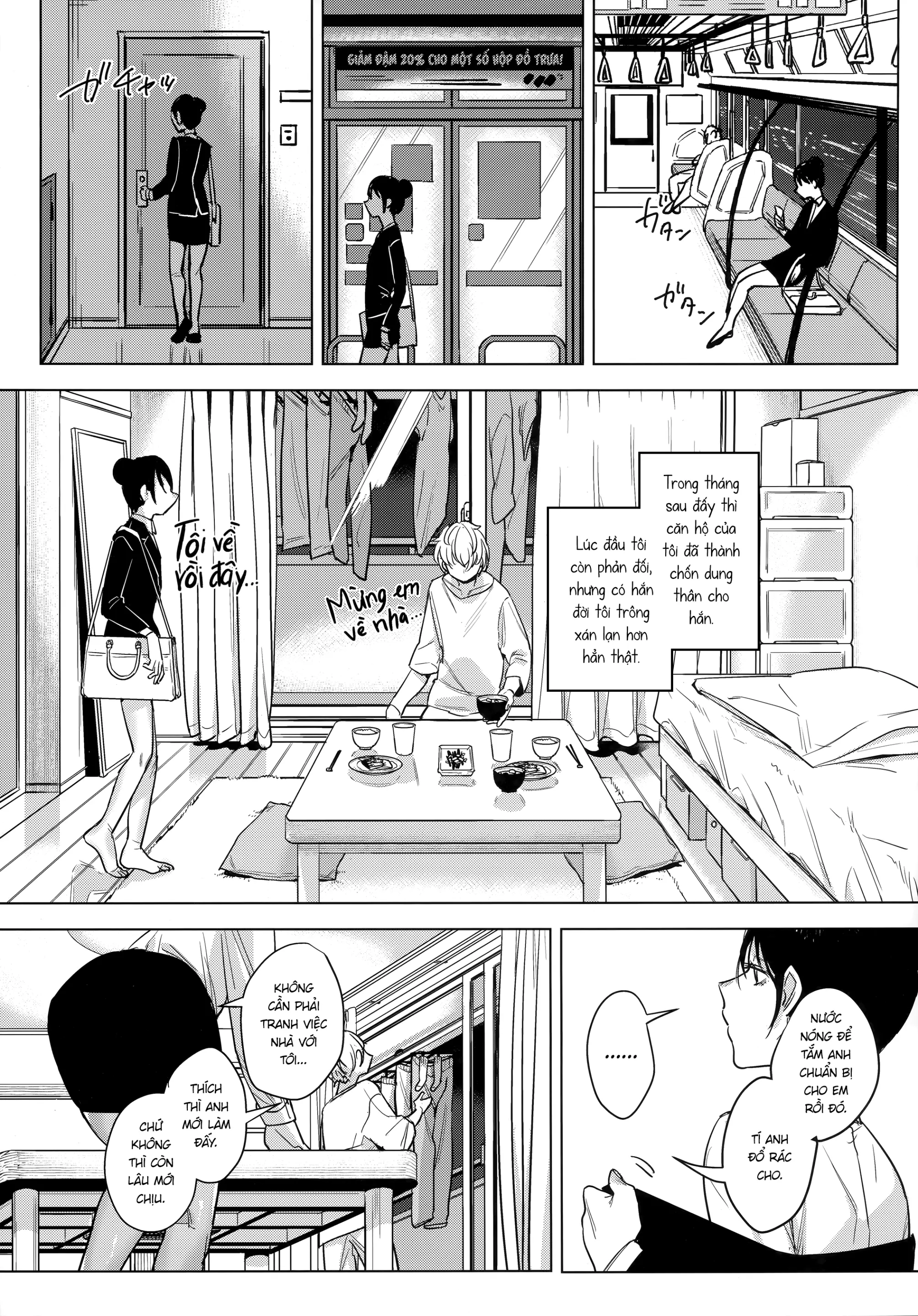 Shachiku no Watashi o Honrou Suru no wa Omae Ittai Dare nanda yo!? | Anh Là Thằng Nào Mà Dám Tà Lưa Với Cả Con Lươn Văn Phòng Như Tôi Hả!? [Tiếng Việt] [Najung Translation]] - Full trang 32