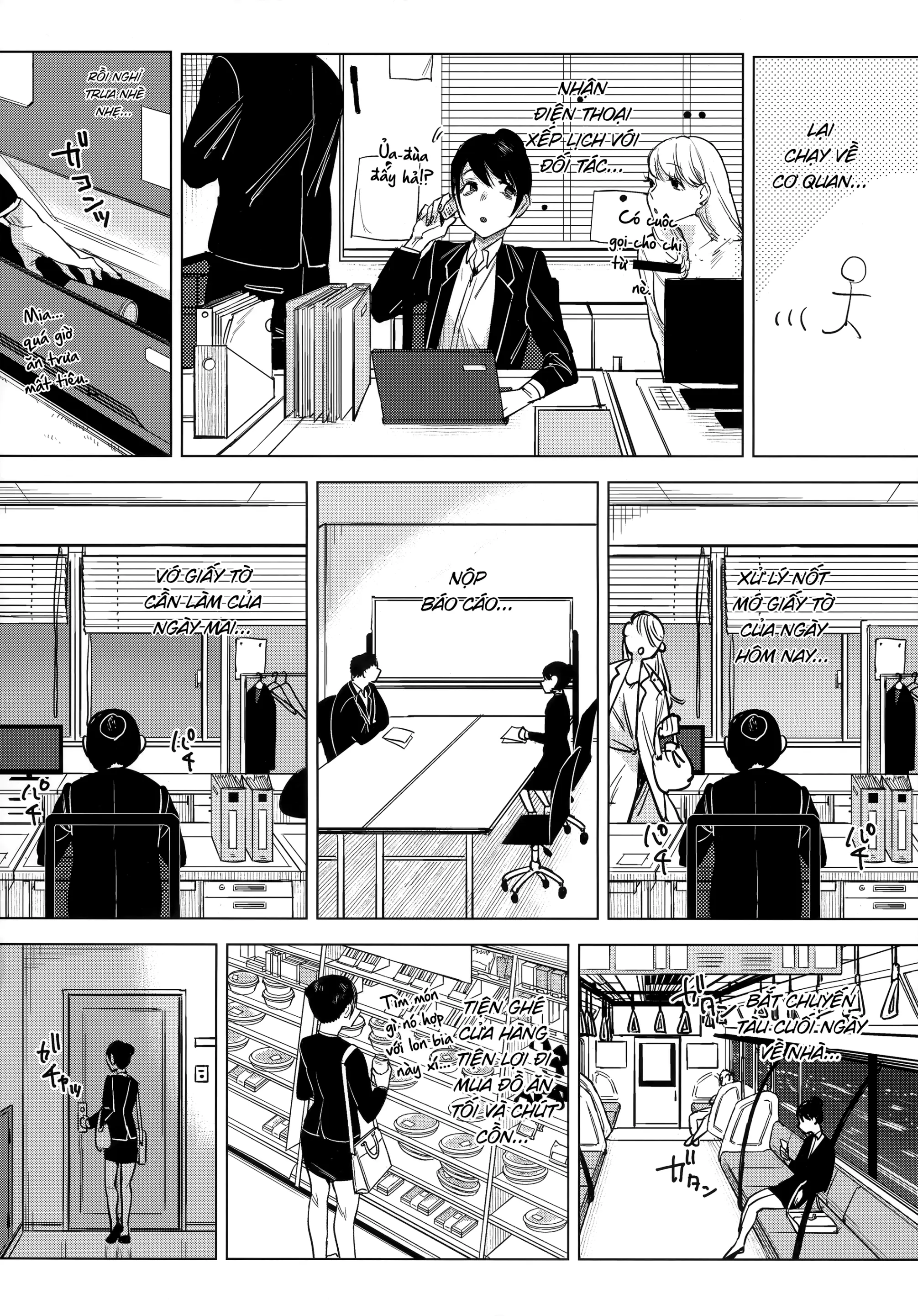 Shachiku no Watashi o Honrou Suru no wa Omae Ittai Dare nanda yo!? | Anh Là Thằng Nào Mà Dám Tà Lưa Với Cả Con Lươn Văn Phòng Như Tôi Hả!? [Tiếng Việt] [Najung Translation]] - Full trang 5