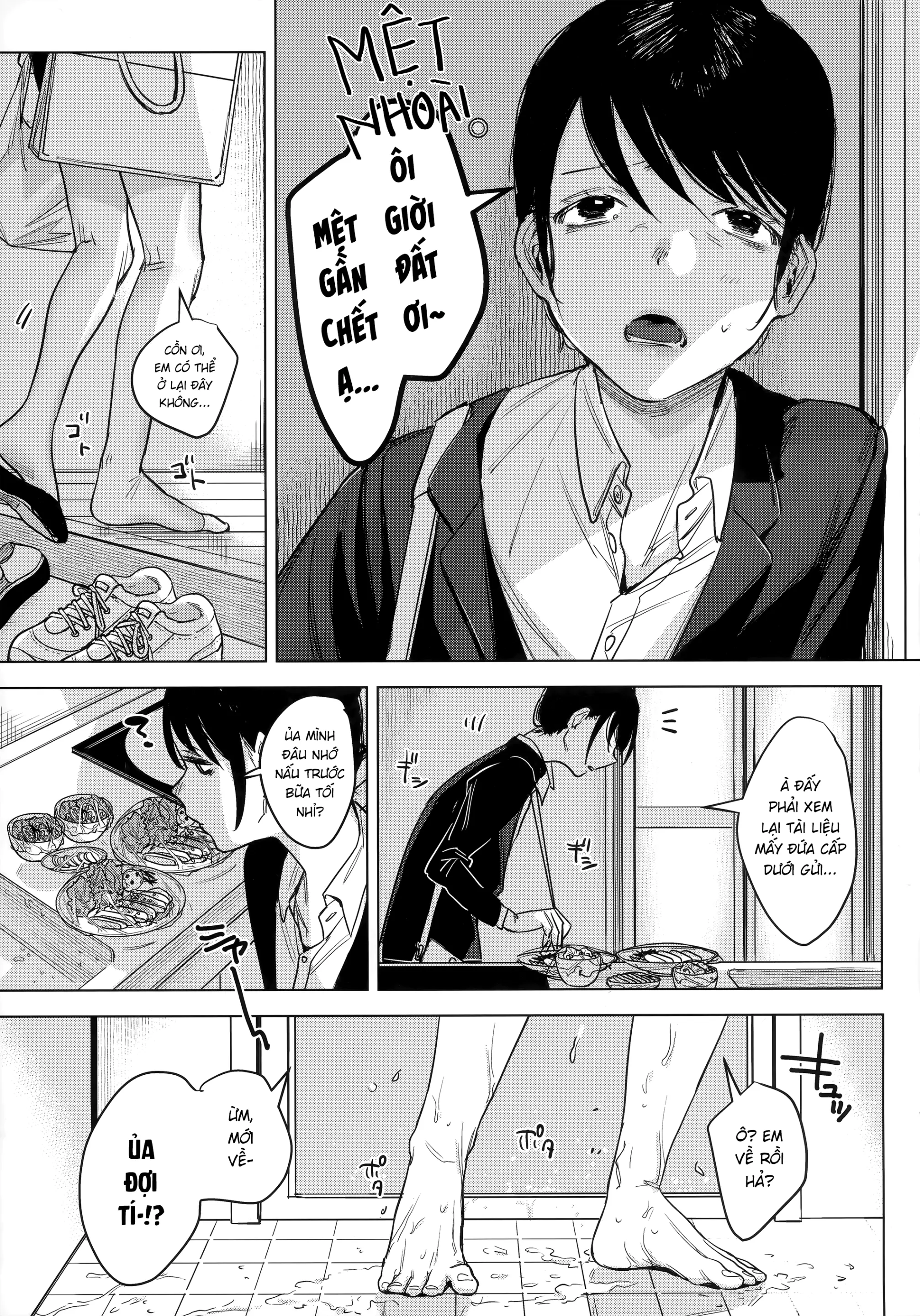 Shachiku no Watashi o Honrou Suru no wa Omae Ittai Dare nanda yo!? | Anh Là Thằng Nào Mà Dám Tà Lưa Với Cả Con Lươn Văn Phòng Như Tôi Hả!? [Tiếng Việt] [Najung Translation]] - Full trang 6