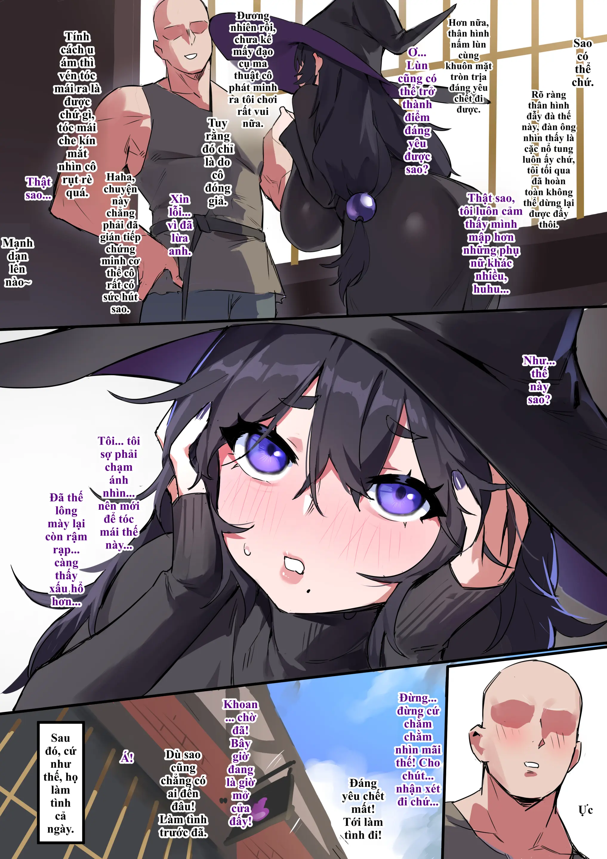 魔女的试验 | Dùng thử hàng sóc lọ mới ra, nào ngờ lại cắm thẳng vào cô chủ tiệm múp rụp! - Full trang 24