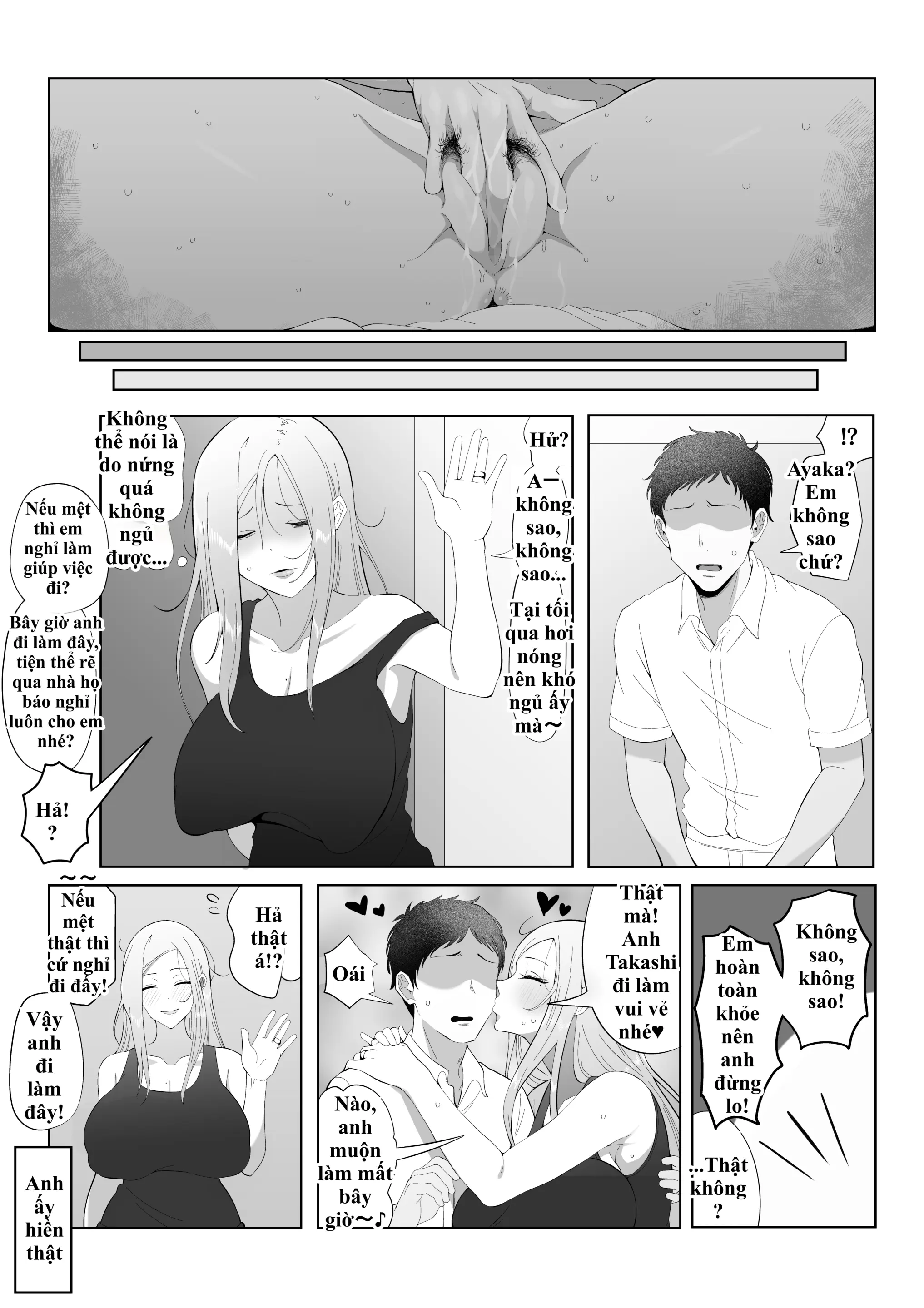 Danna Daisuki Nagachichi Hitozuma Gal ga Otonari-san no Seishori Pet ni Naru Made | Đi Làm Để Giúp Chồng, Nào Ngờ Trở Thành "Thú Cưng" Giải Quyết Sinh Lý - Full trang 26