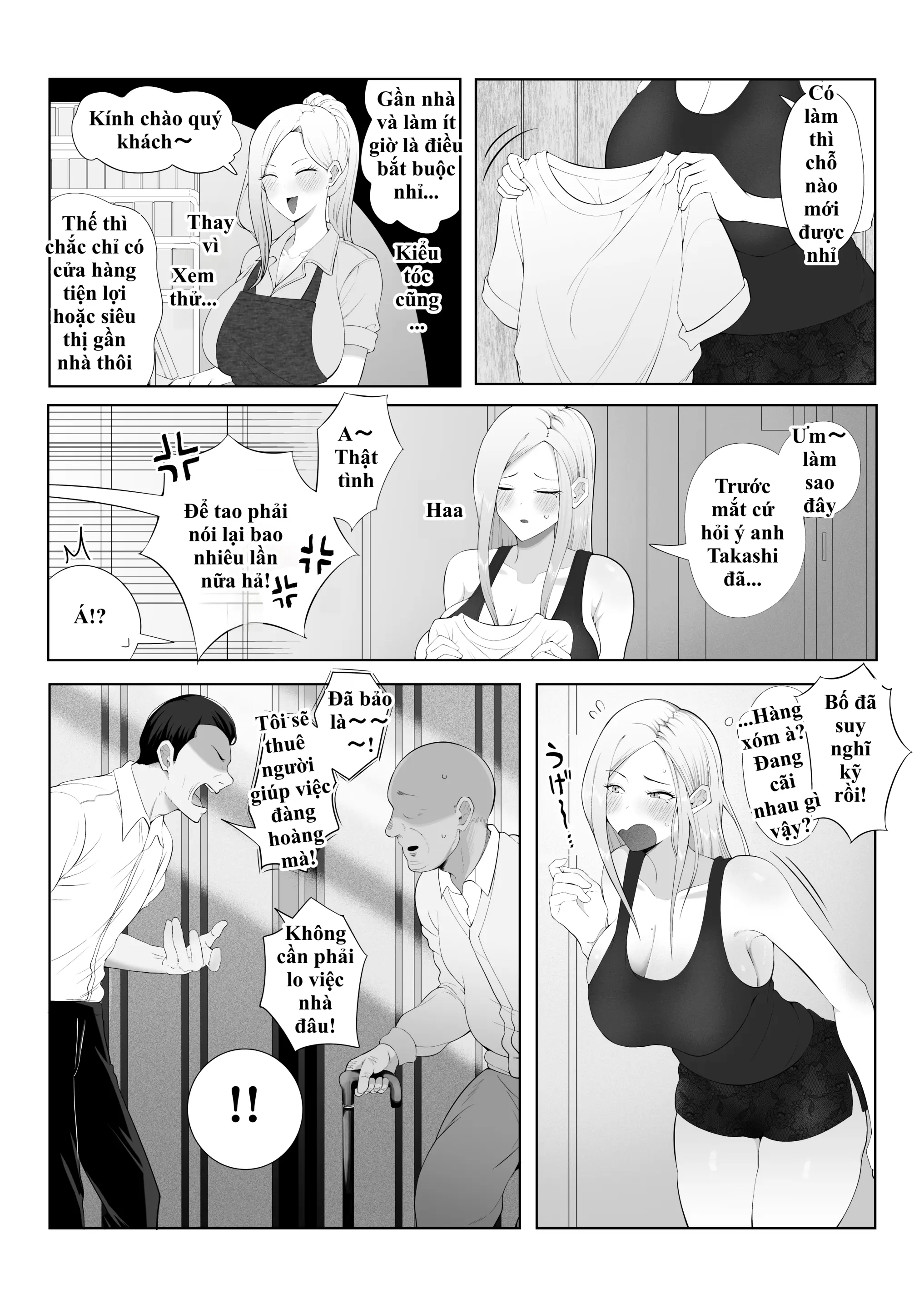 Danna Daisuki Nagachichi Hitozuma Gal ga Otonari-san no Seishori Pet ni Naru Made | Đi Làm Để Giúp Chồng, Nào Ngờ Trở Thành "Thú Cưng" Giải Quyết Sinh Lý - Full trang 5