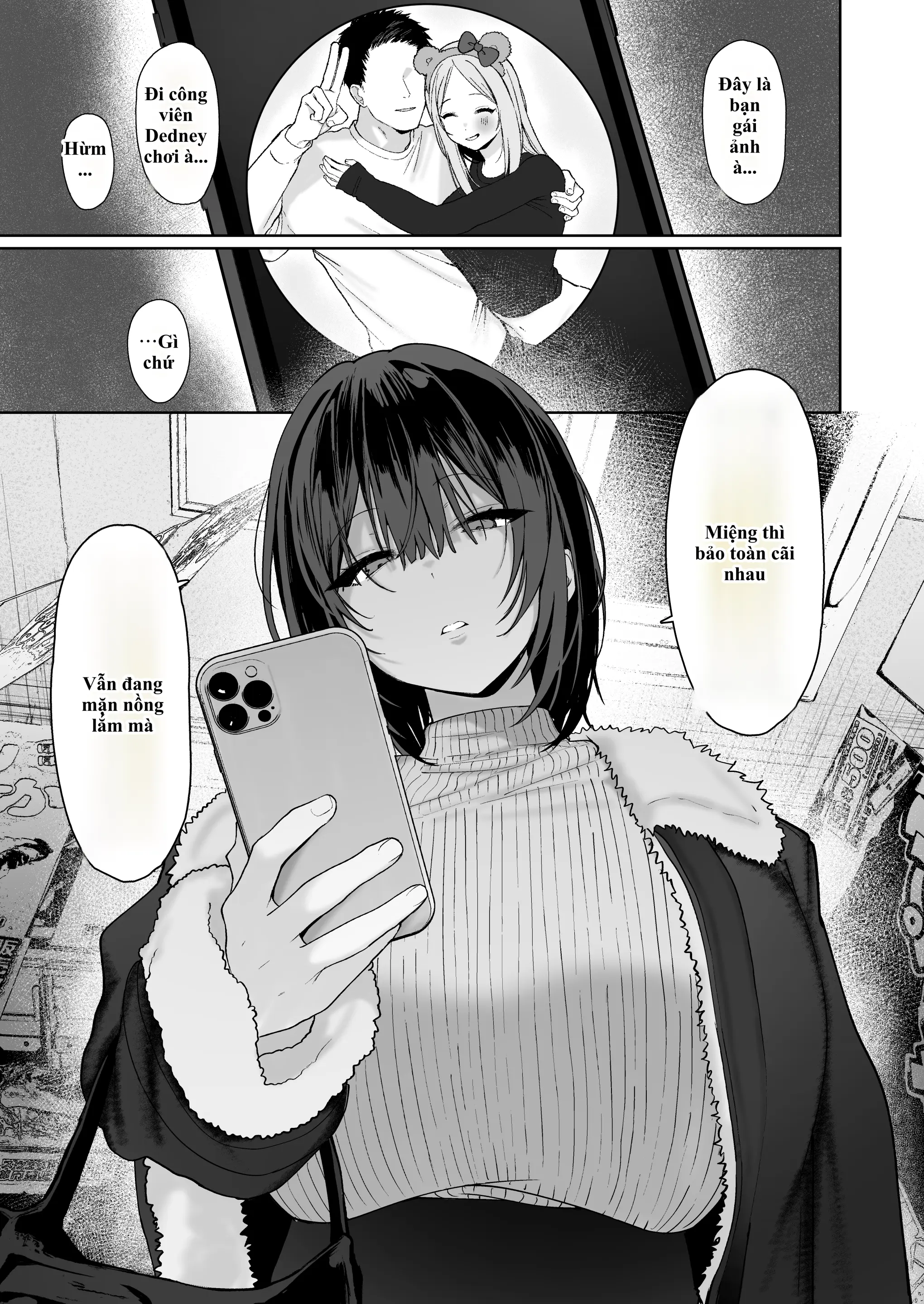 "Kareshi no Mawari ni Ite Hoshikunai Onna" to Mechakucha Uwaki SEX suru Hanashi | Cắm sừng người yêu để chịch tung nóc với nhỏ "trà xanh" cực múp! - Full trang 38